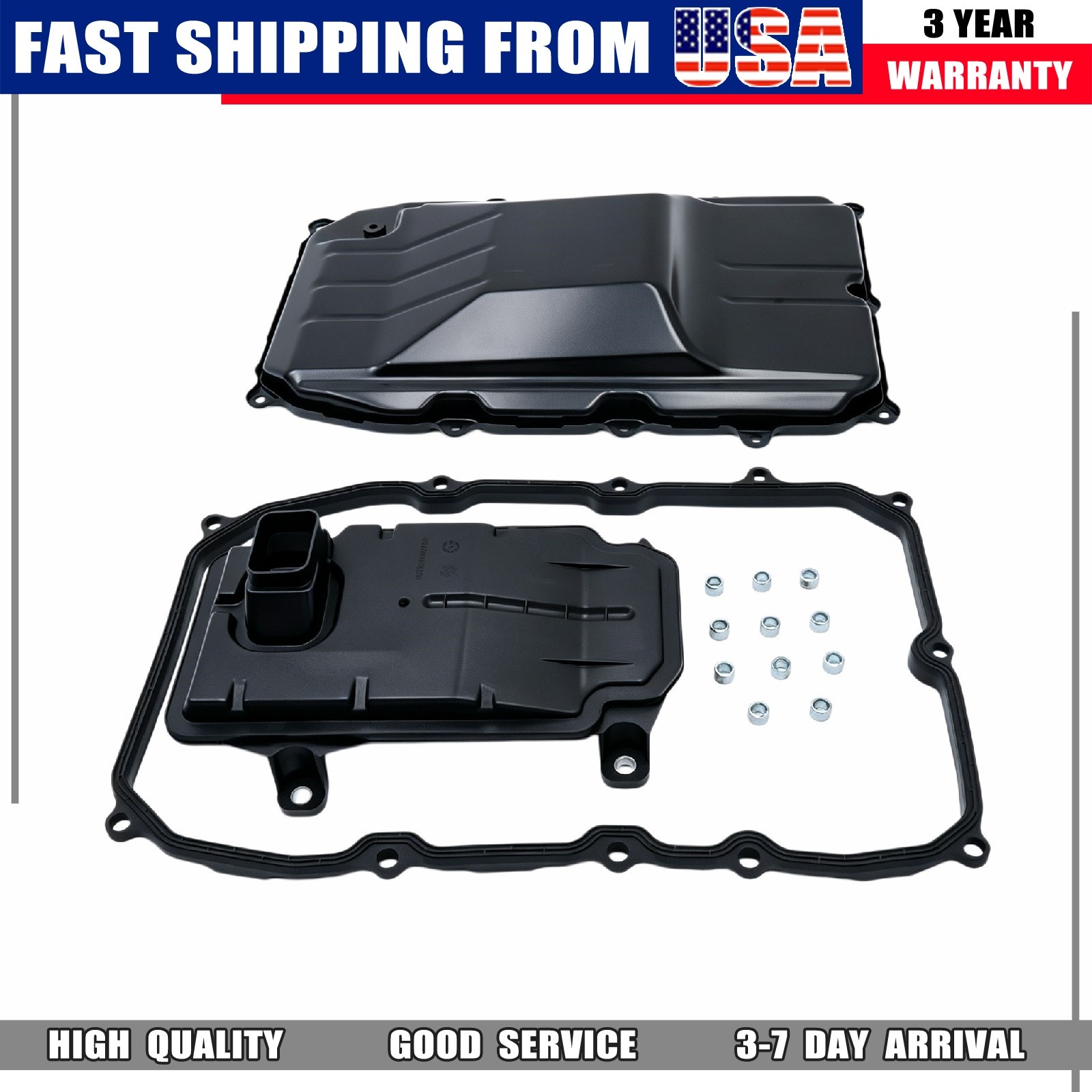 Trans Oil Pan Gasket Filter Kit Fit Porsche Cayenne Panamera Audi Q7 VW Touareg