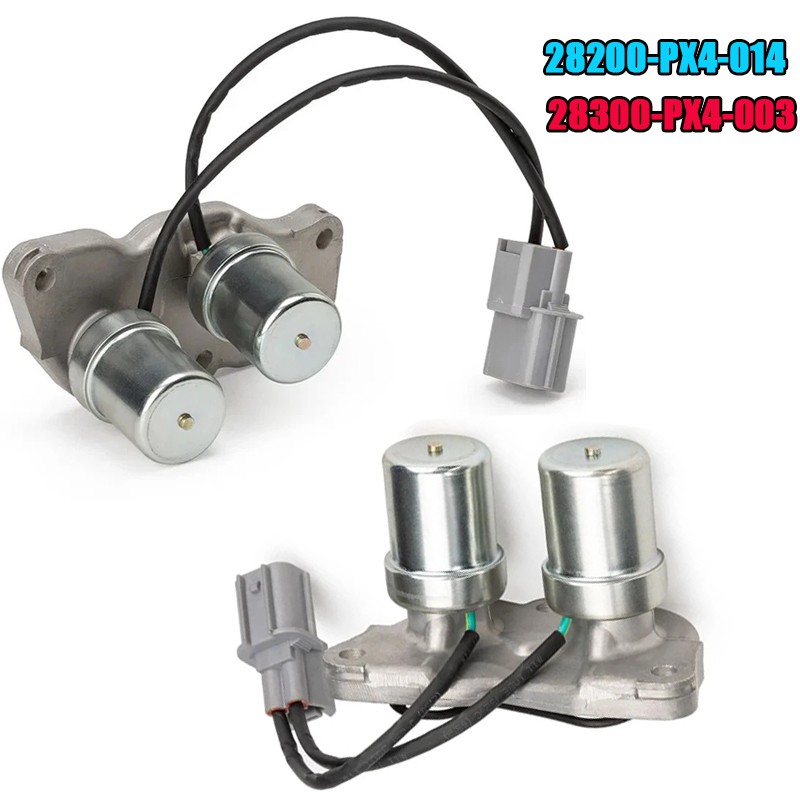Transmission Control Shift Lock up Solenoids Set for 90-97 Honda Accord Prelude