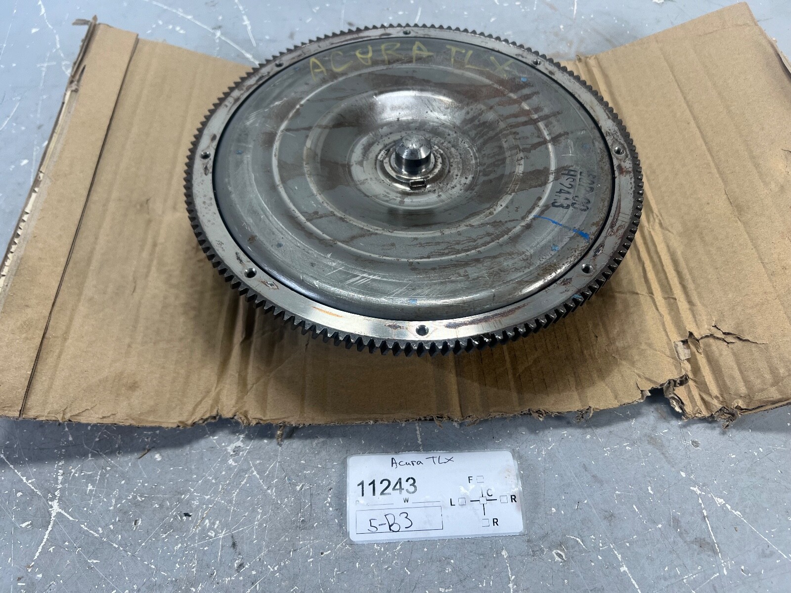 2015-2018 ACURA TLX 2.4L FWD TRANSMISSION TORQUE CONVERTER OEM