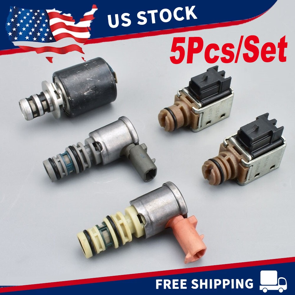 4L60E 4L65E Transmission Master Solenoid Kit Fit GMC Chevy EPC Shift TCC 3-2 PWM