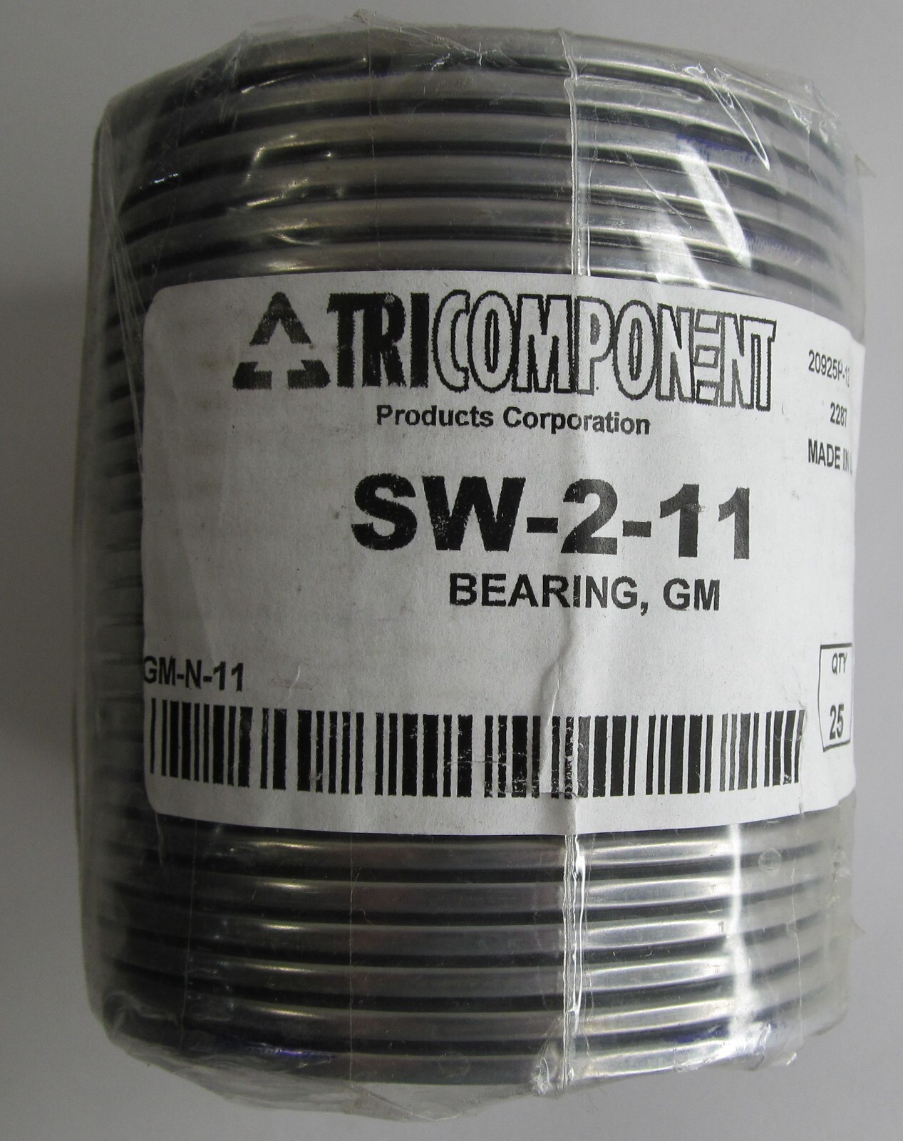 25x TRI COMPONENT USA SW-2-11/GM-N-11 TORQUE CONVERTER BEARING 3.391 x 2.5 x0.15