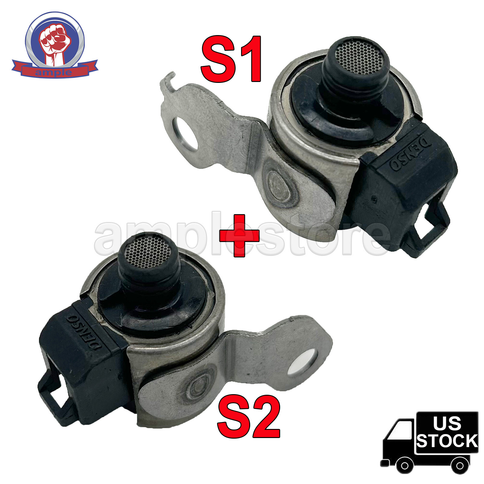OEM Transmission Shift Solenoid S1 & S2 For 2003-2006 Toyota Corolla 1.8L Matrix
