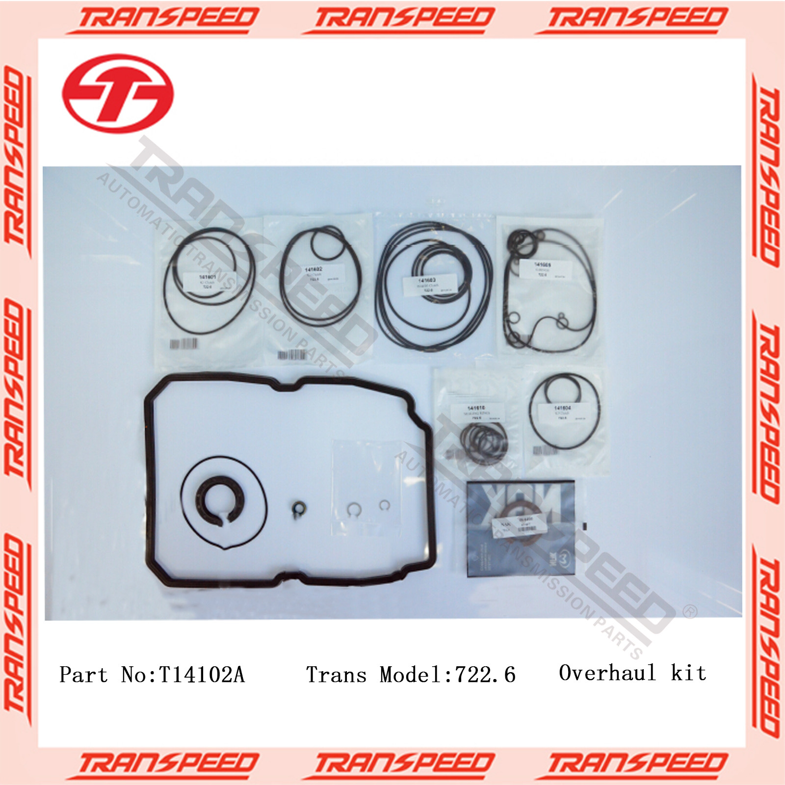 722.621-722.649 W5A580 Transmission Part Master Rebuild Kit For MERCEDES
