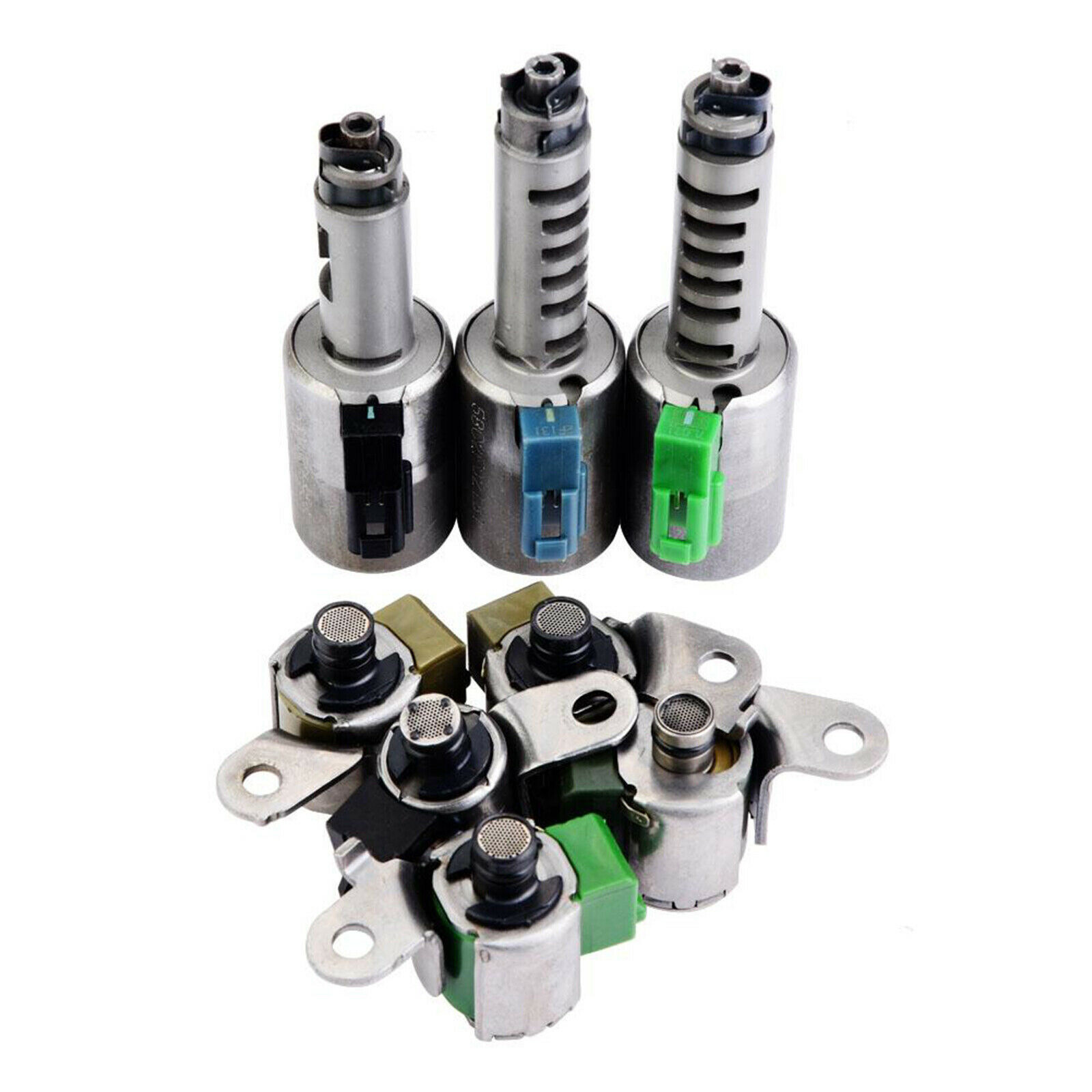 8pcs Transmission Solenoids Set fit for AW55-50SN AW55-51SN AF33-5 AW235 RE5F22A
