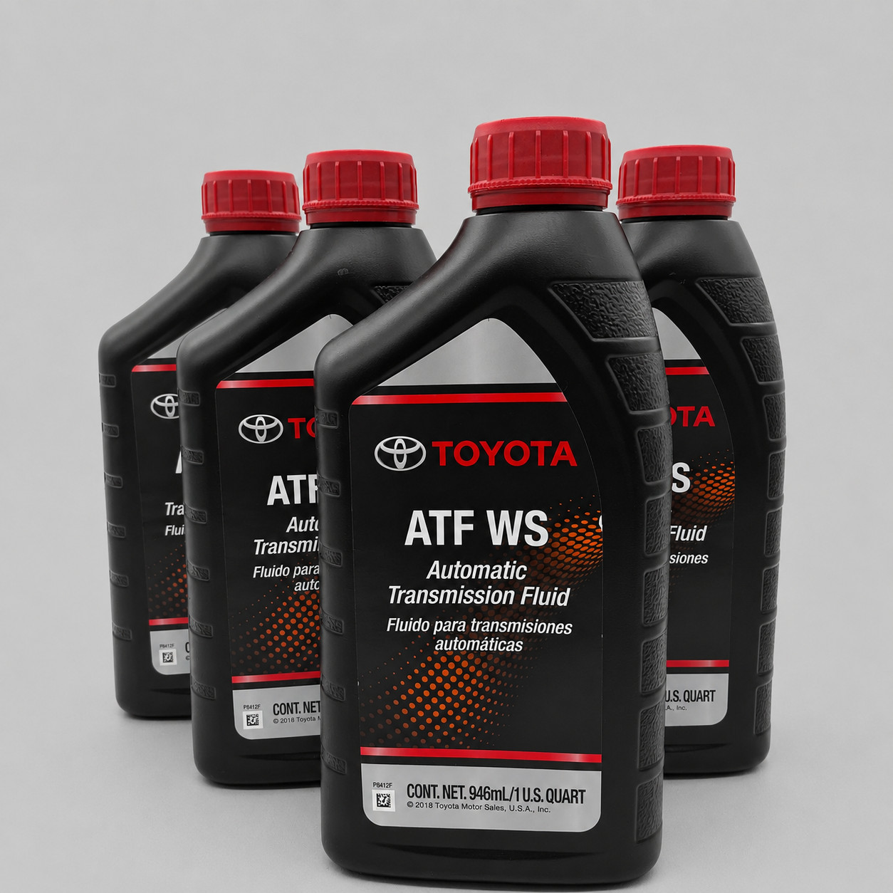 GENUINE OEM TOYOTA ATF WS Automatic Transmission Oil 00289-ATFWS QTY 4