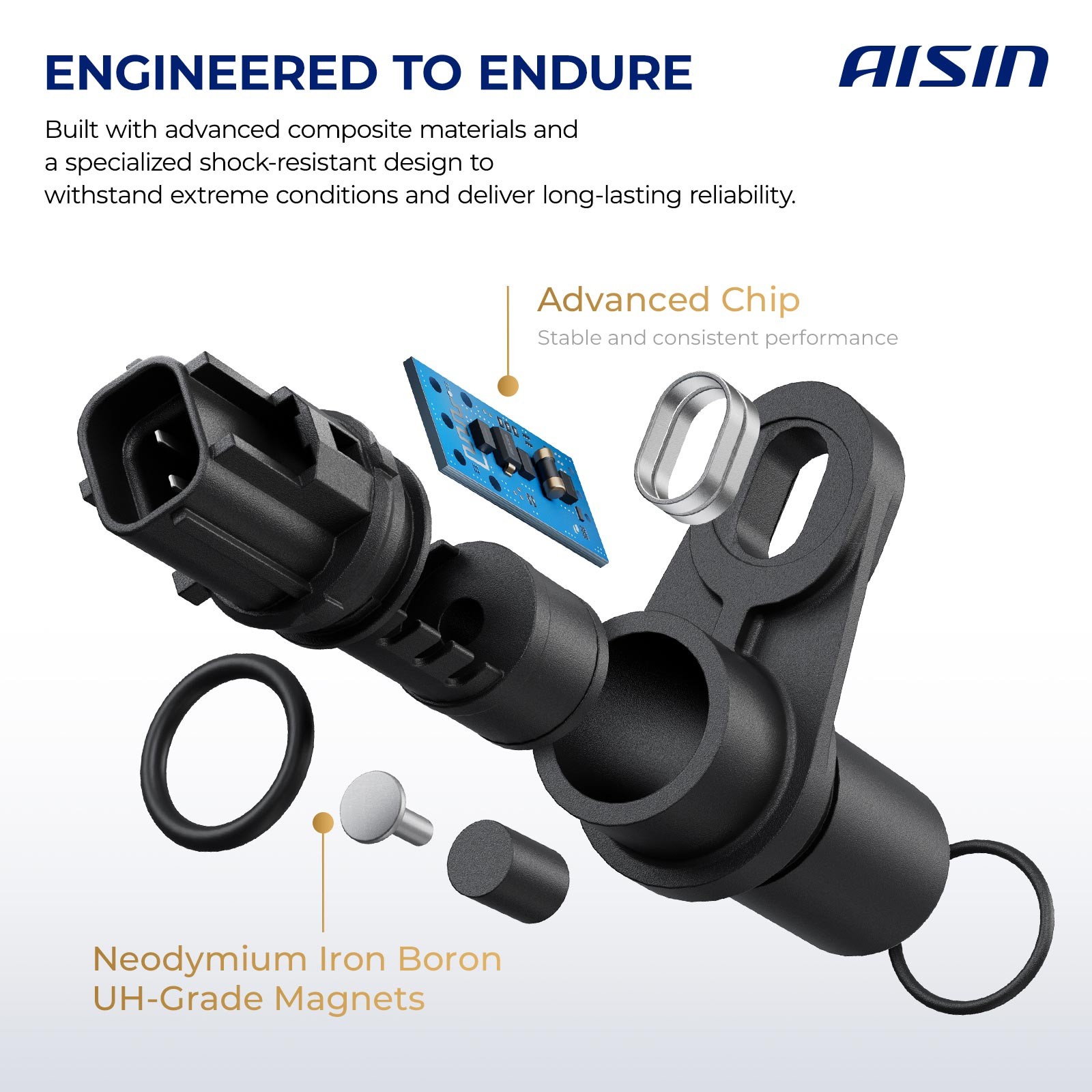 AISIN Auto Transmission Speed Sensor for Subaru Outback Forester Impreza Legacy