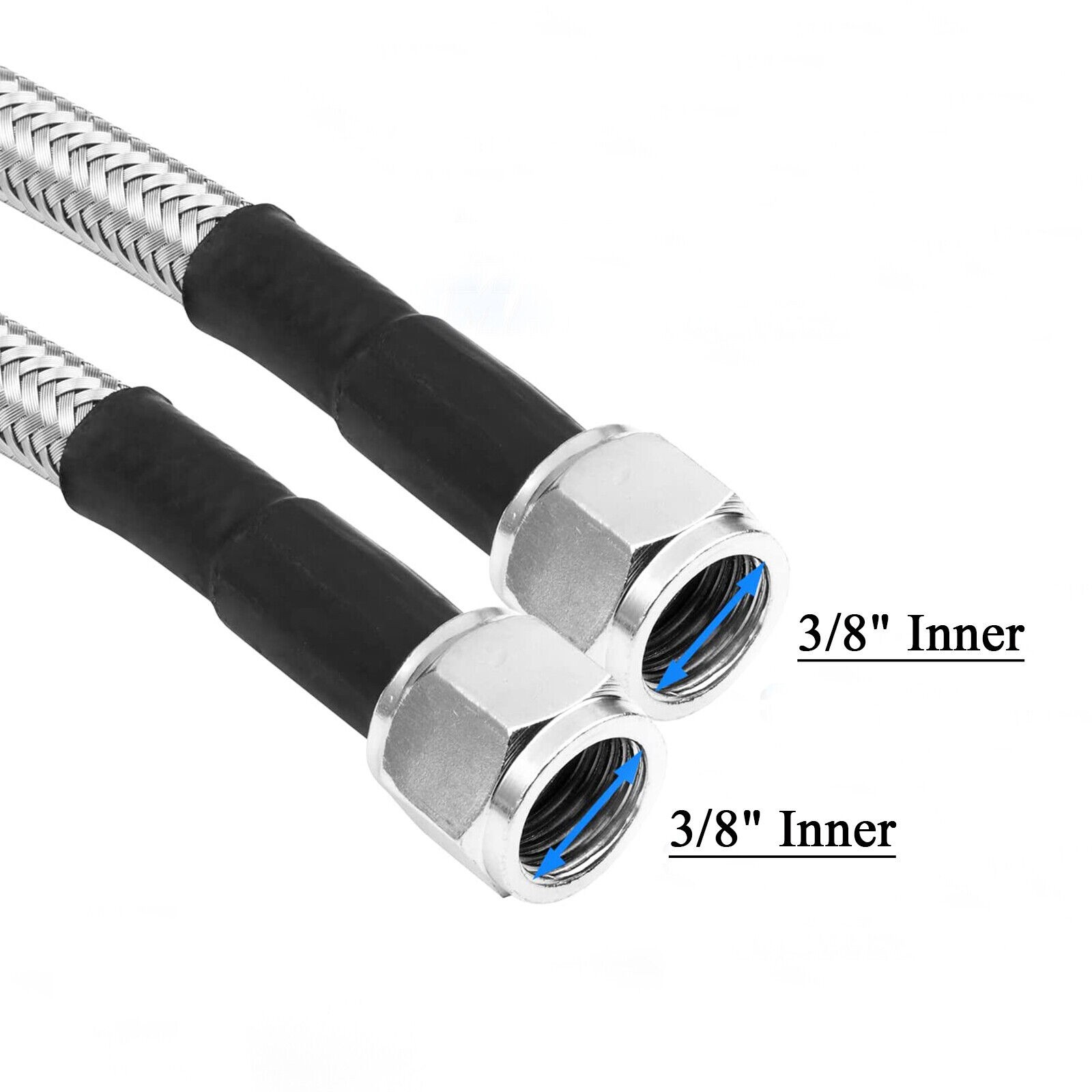 Automatic Transmission Cooler Line Kit -6 AN Braided 4L60E 4L65E 4L80E