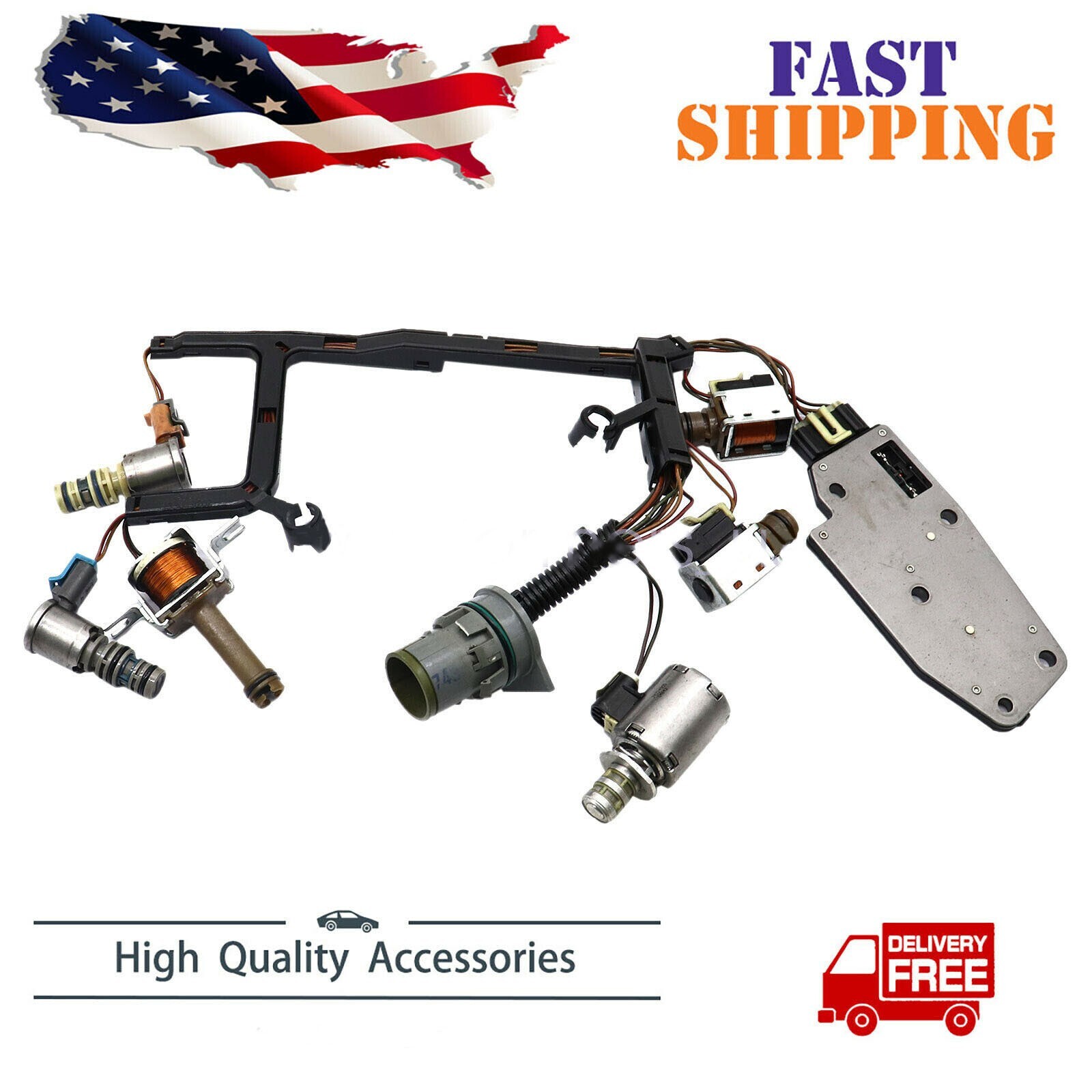 4L60E Shift Solenoid Master Kit 7pc 03-07 OEM Chevy S10