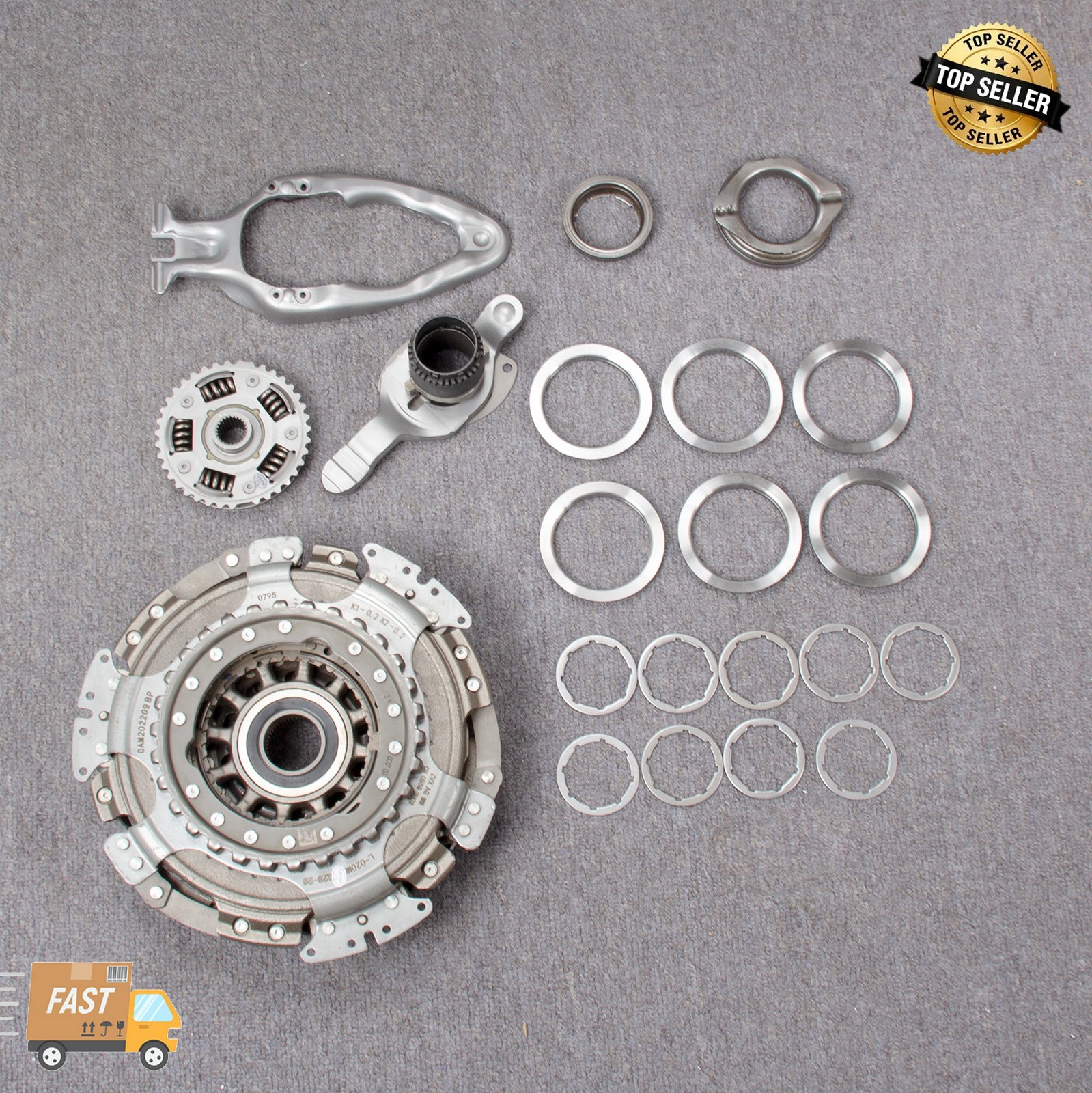 0AM DQ200 DSG Transmission LUK Dual Clutch Kit 602000600 For Jetta 7-Speed