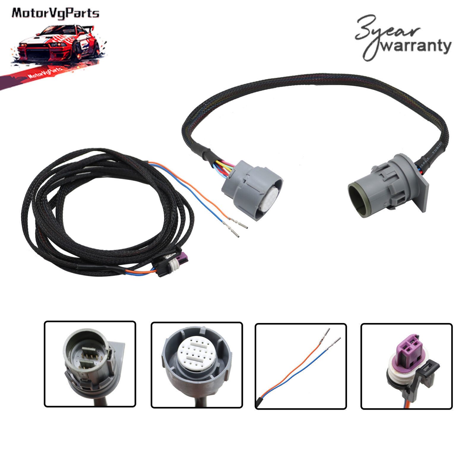 18″ Transmission Wire Adapter Harness with VSS For LS1 LM7 LQ4 4L60E to 4L80E