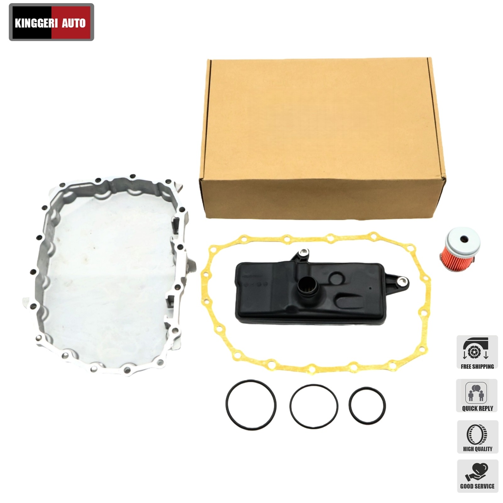 For Honda Civic HR-V Fit New Transmission Oil Pan Filter Kit 21151-R3W-000