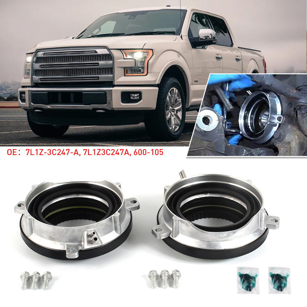 2Pc 4WD Vacuum Hub Axle Actuator Locking For 03-15 Ford Expedition 04-15 F150