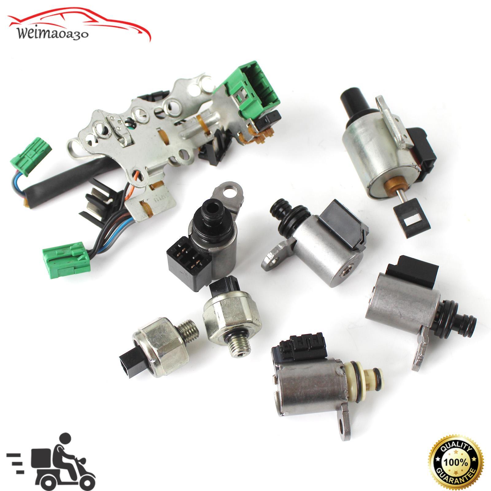 7PCS CVT Transmission Solenoids For Nissan Altima Murano Quest RE0F09A/JF010E/9B