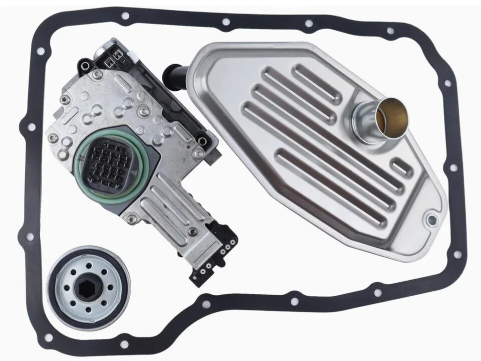 Mopar 68RFE Solenoid Block Gray Plug + 4WD Filter Gasket Service Kit 2011–2018 R