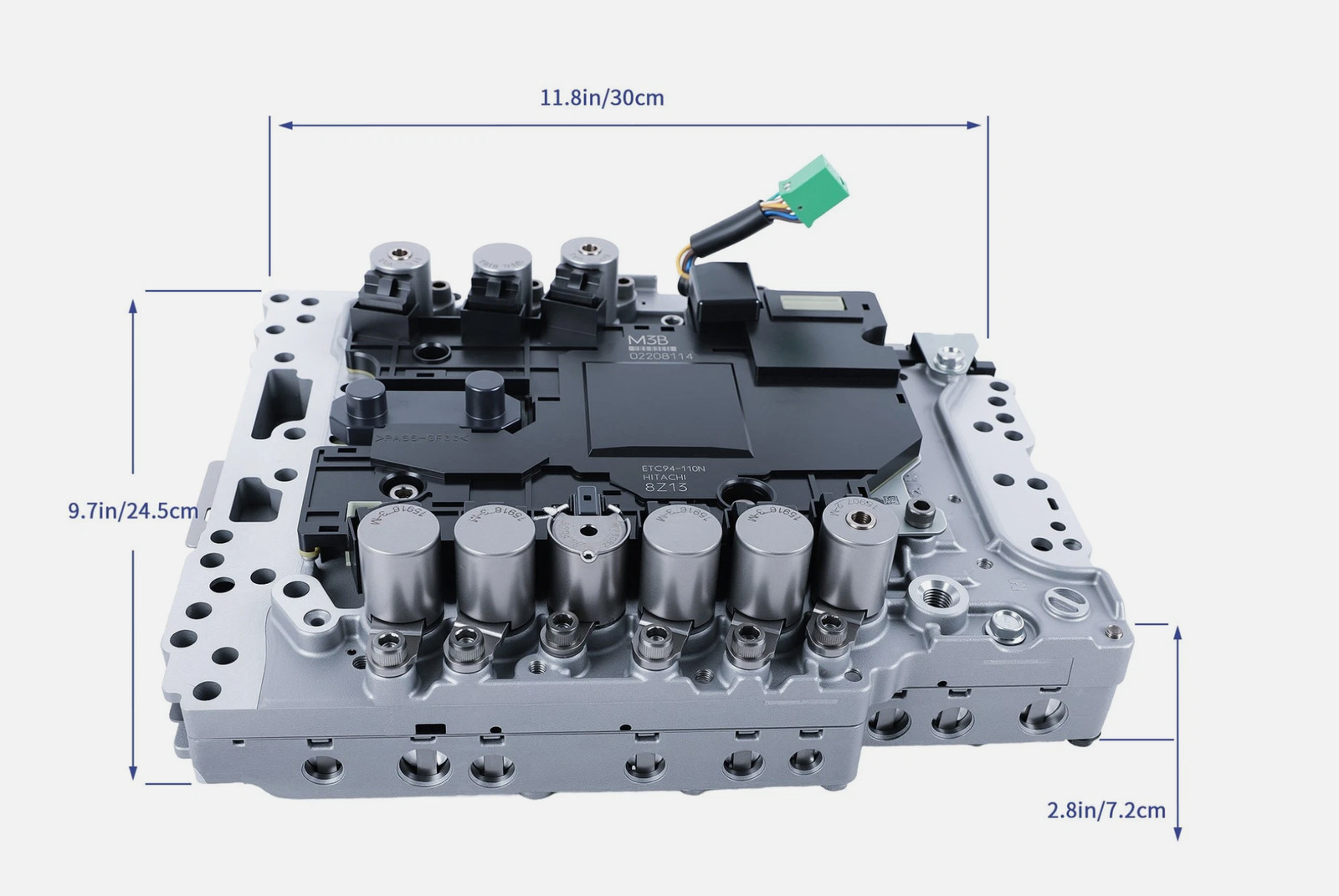 Valve Body w/Solenoids TCM 31705-X132B for 2014-2019 Infinity Q50 3.7L RE7R01A