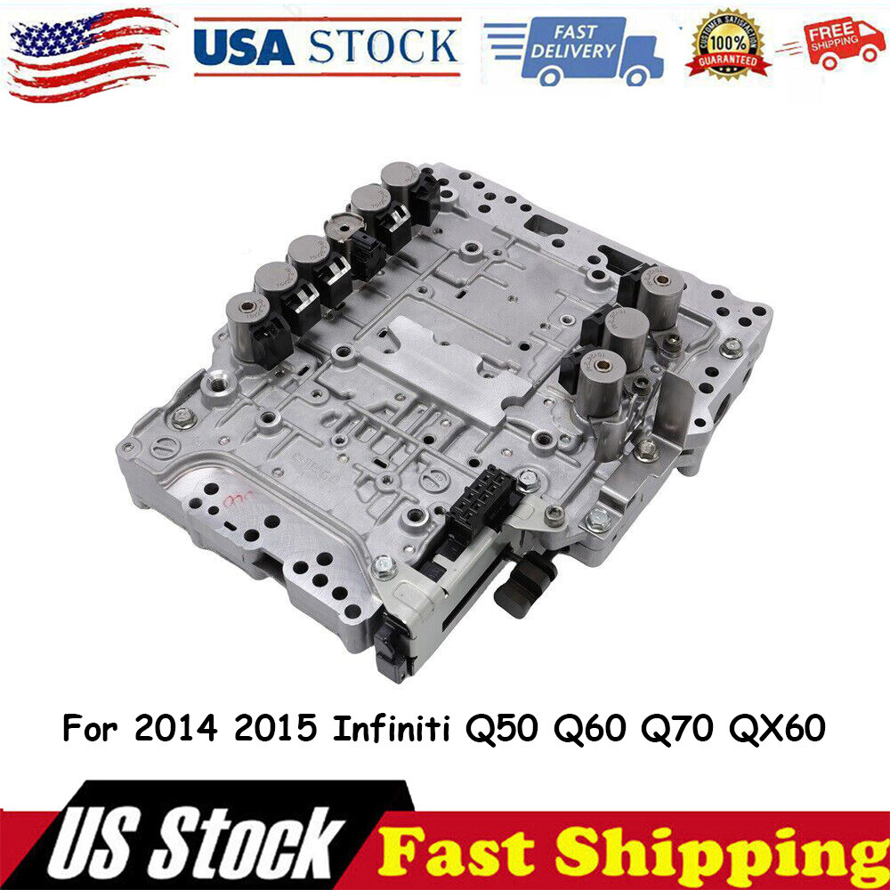For 2014 2015 Infinity Q50 JR710E Valve Body With Solenoids RE7R01A without TCM
