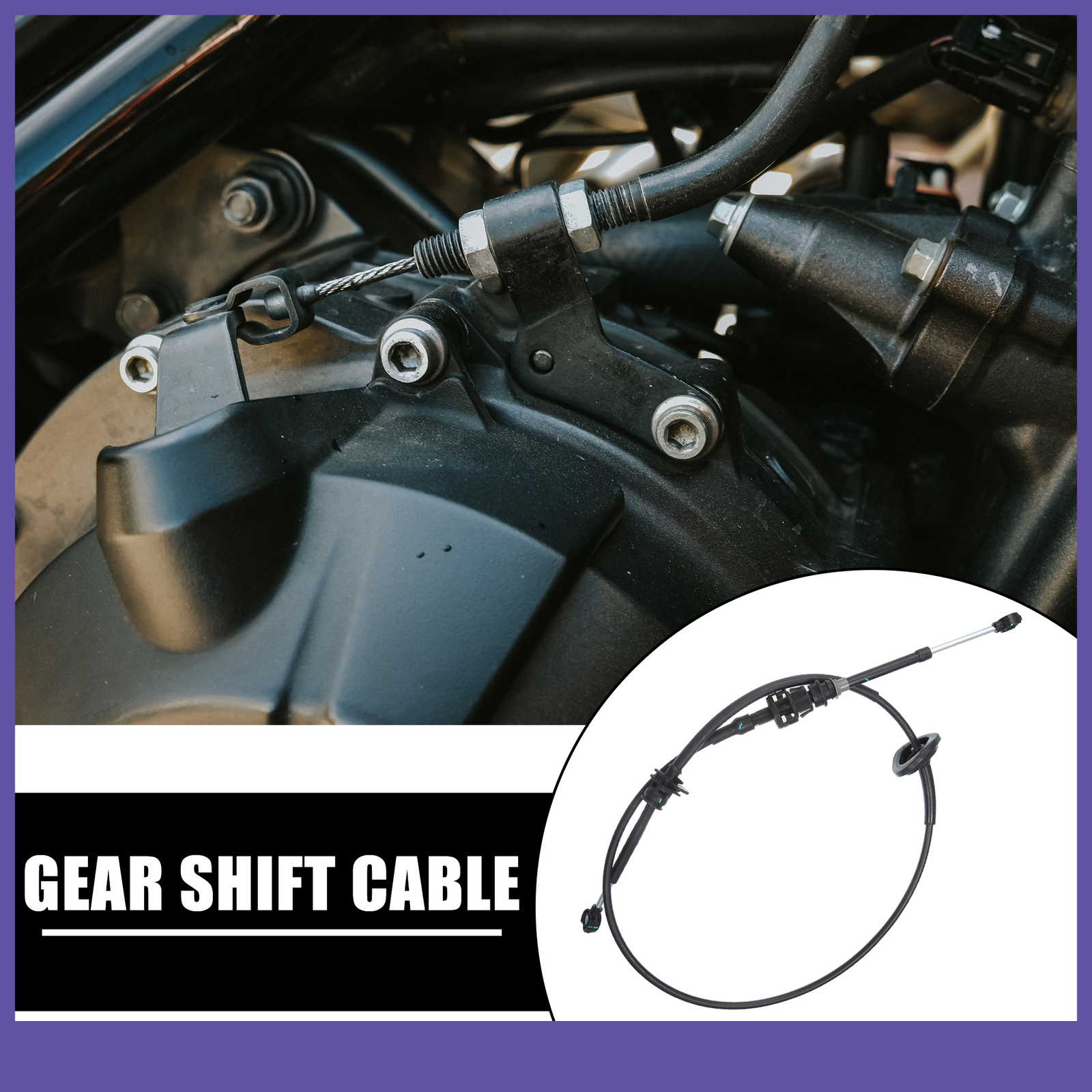 Gear Shifter Transmission Control Shift Cable Single Custom for Ford F-150 92-97