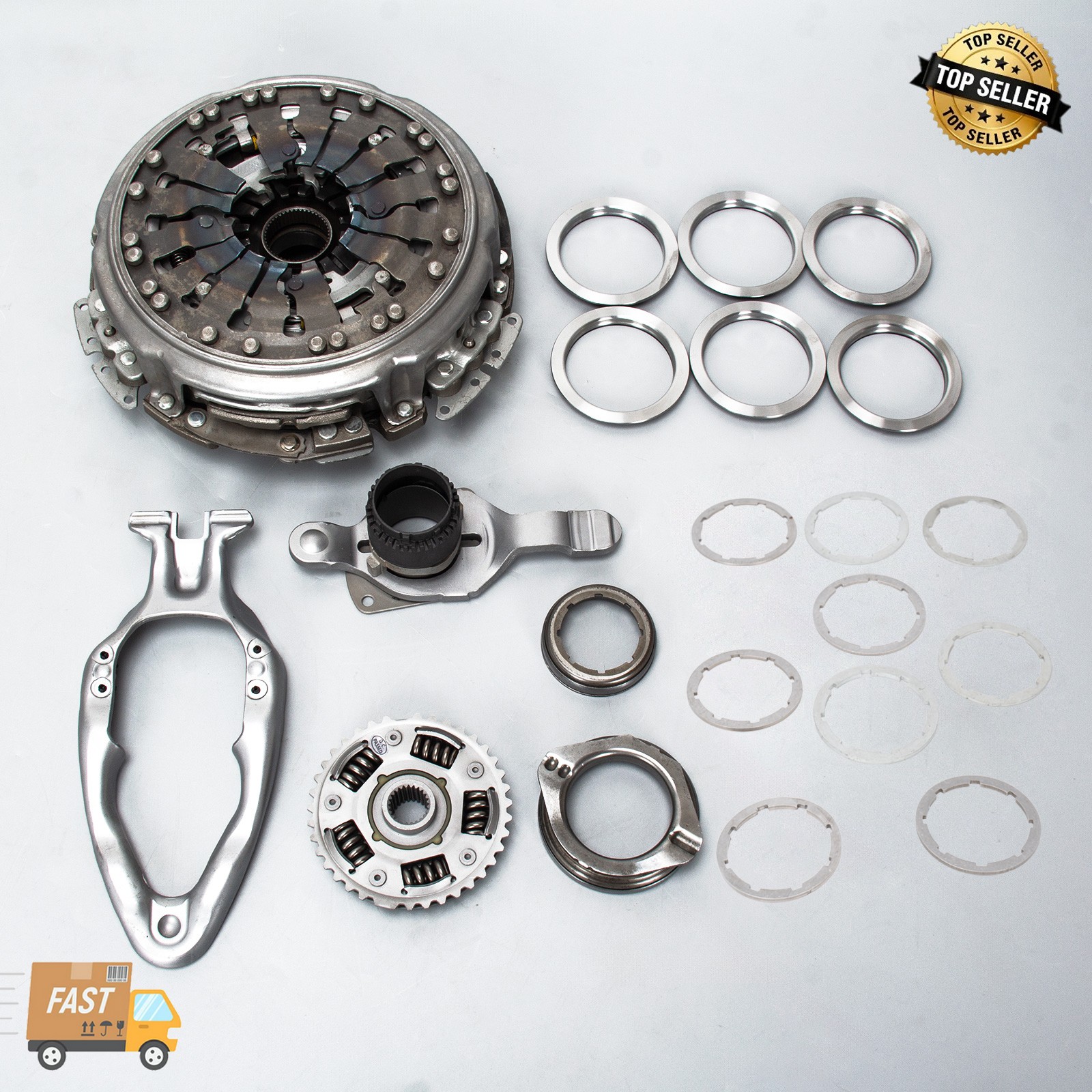 0AM DQ200 DSG Dual Clutch Kit 7speed 0AM198140L 6020006000 For Jetta TT Passat