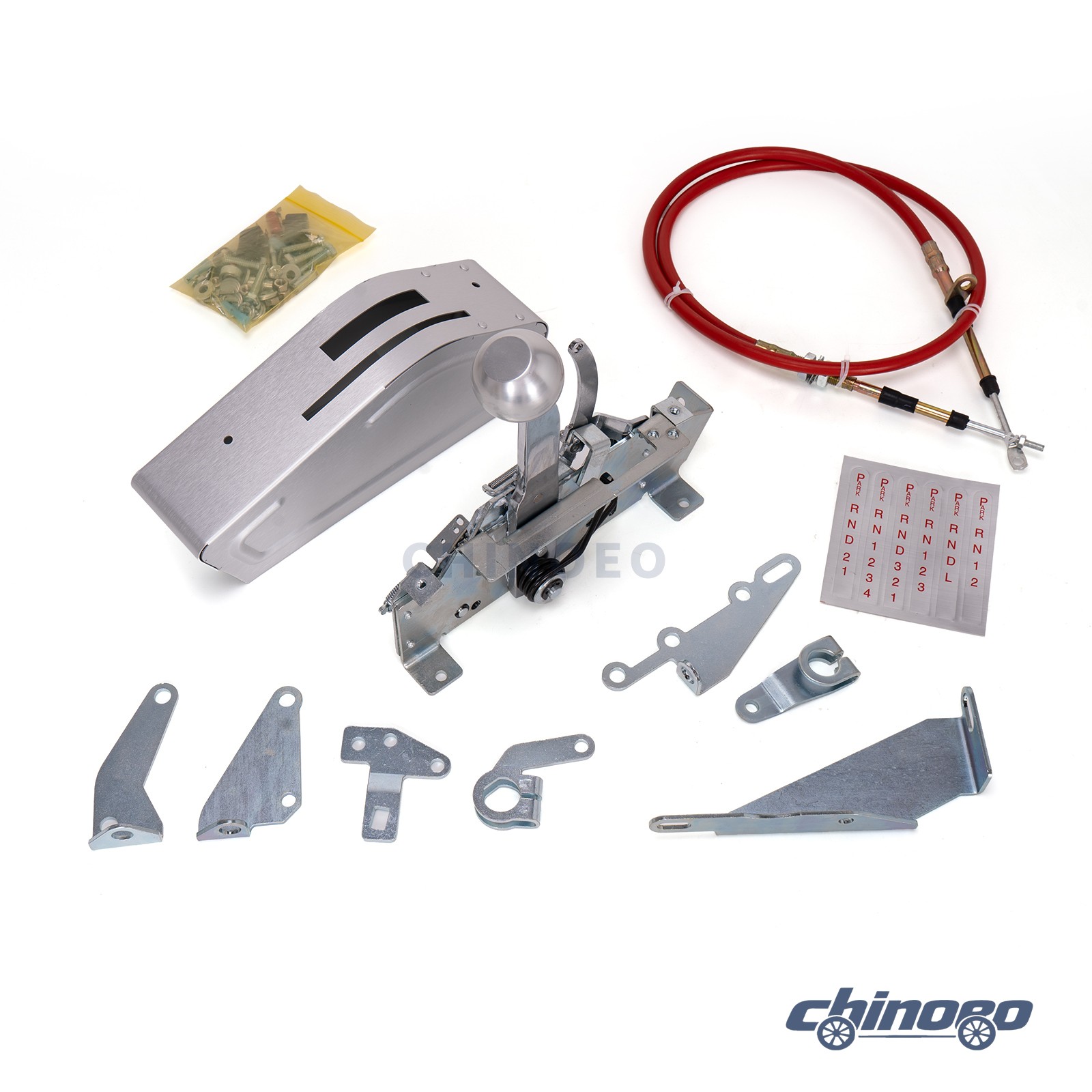 For B&M 80842 Ford Pro Ratchet Automatic Shifter 3 & 4-Speed Auto Transmissions