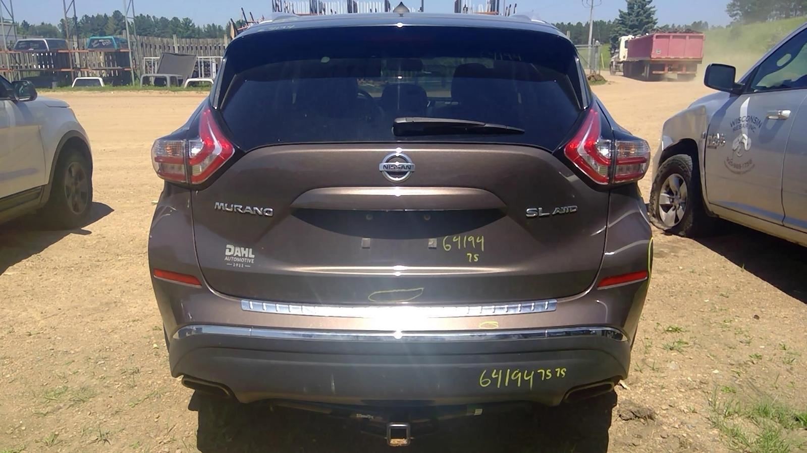 Automatic Transmission CVT 3.5L AWD Fits 15-20 MURANO 4579675