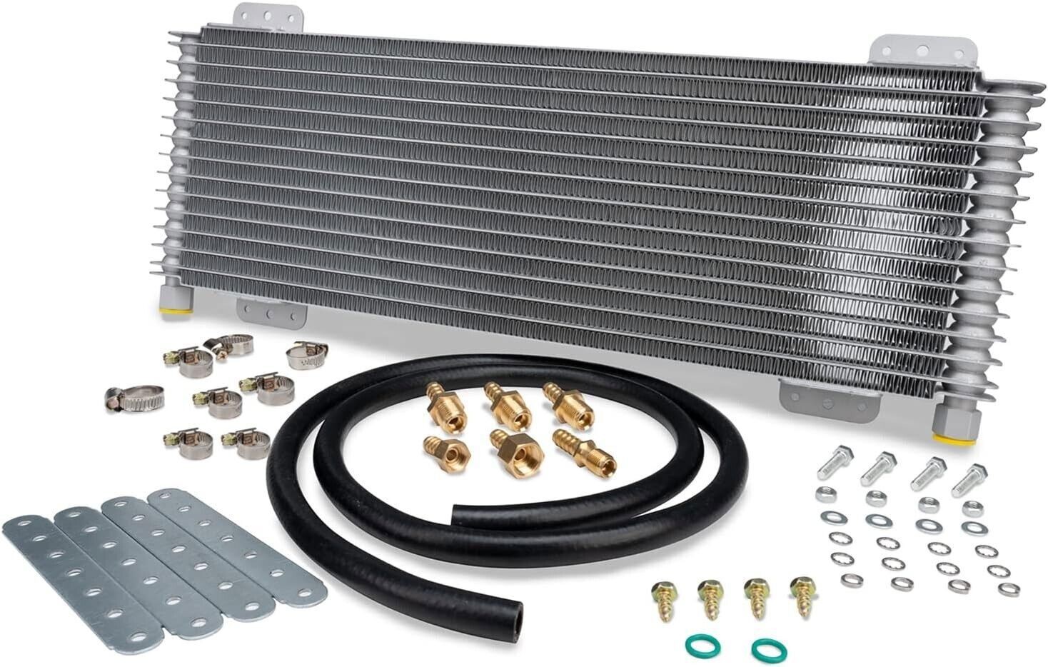 40,000 GVW Transmission Oil Cooler Low Pressure Drop Silver OC-47391 LPD47391