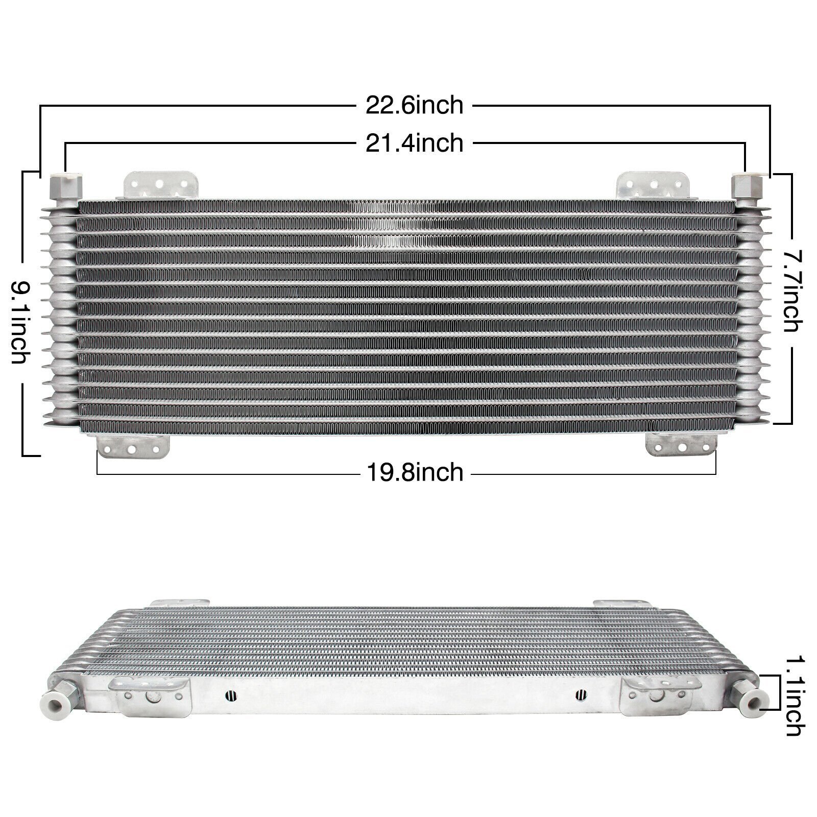 40,000 GVW Transmission Oil Cooler Low Pressure Drop OC-47391 LPD47391