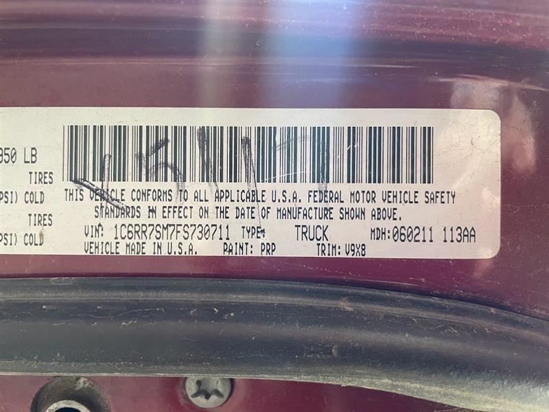 Automatic Transmission Classic Style 4WD Fits 15-19 DODGE 1500 PICKUP 976023