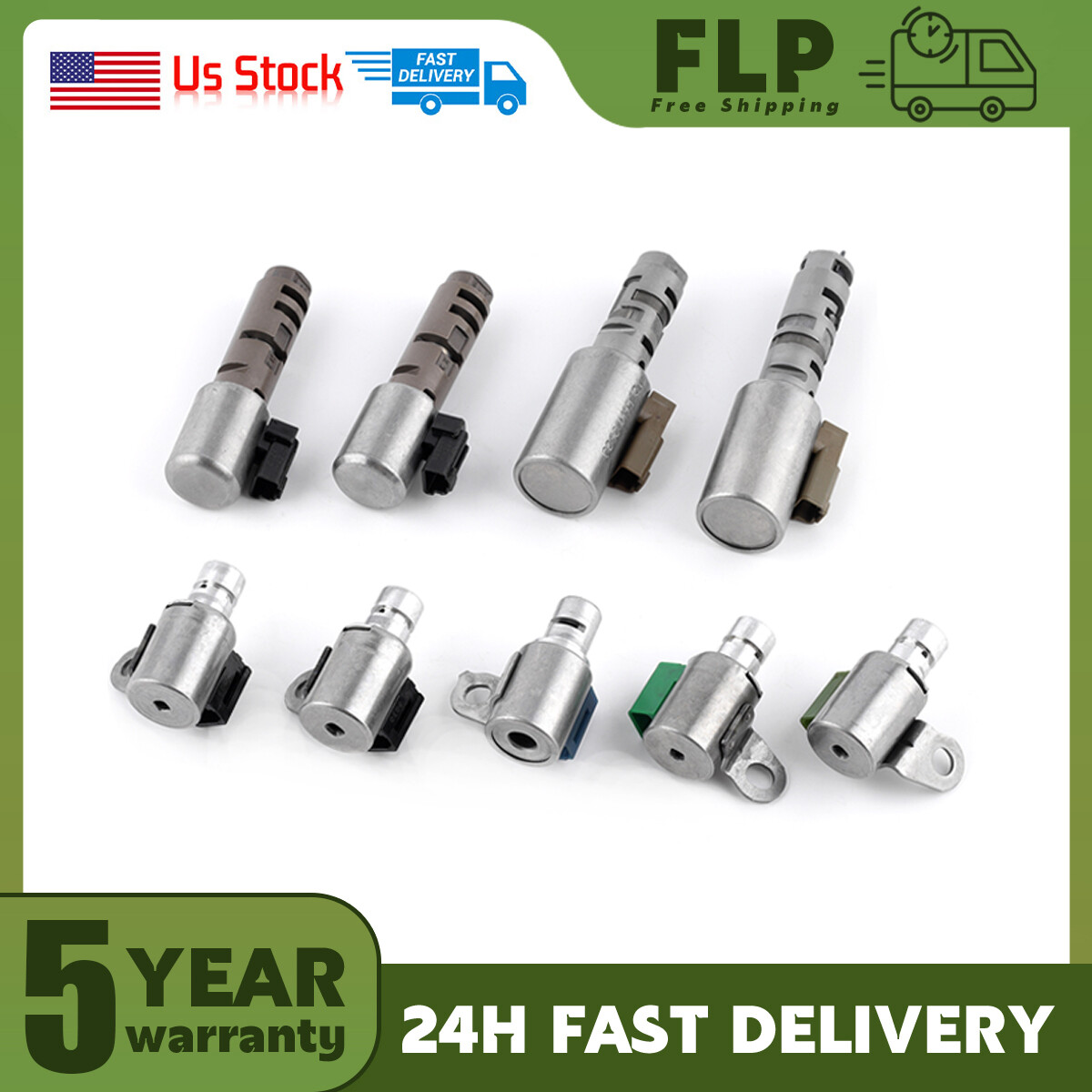 Transmission Solenoid Set Kit For Toyota Lexus AB60F AB60E A760 A761E A960E
