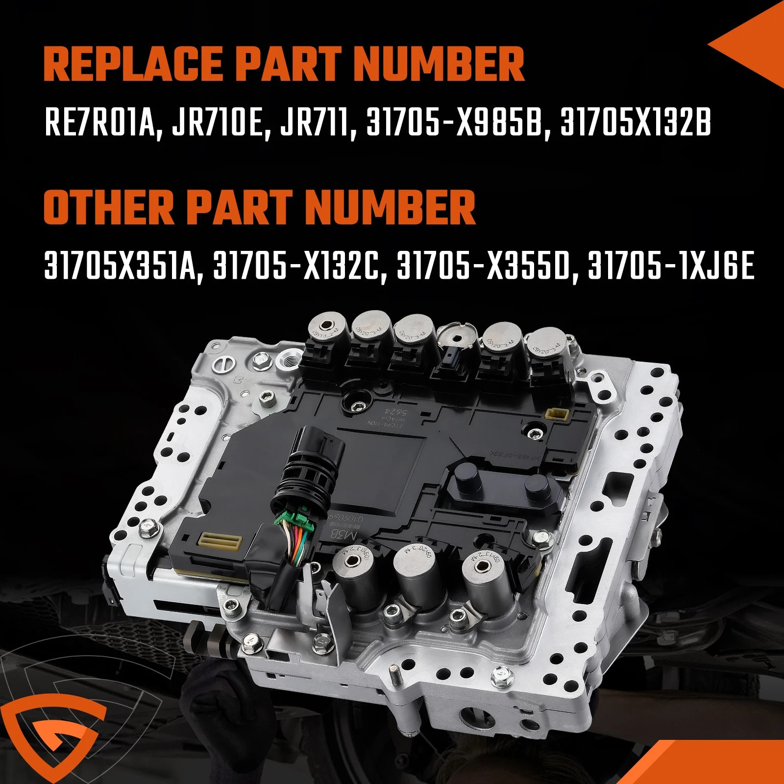 31705-X132B Valve Body TCM For 2014-19 Infinity Q50 Q60 3.7L & Titan 16-19 New