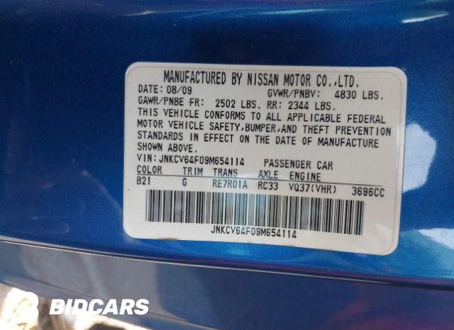 Automatic Transmission 7 Speed Coupe AWD Fits 09 INFINITI G37 218593