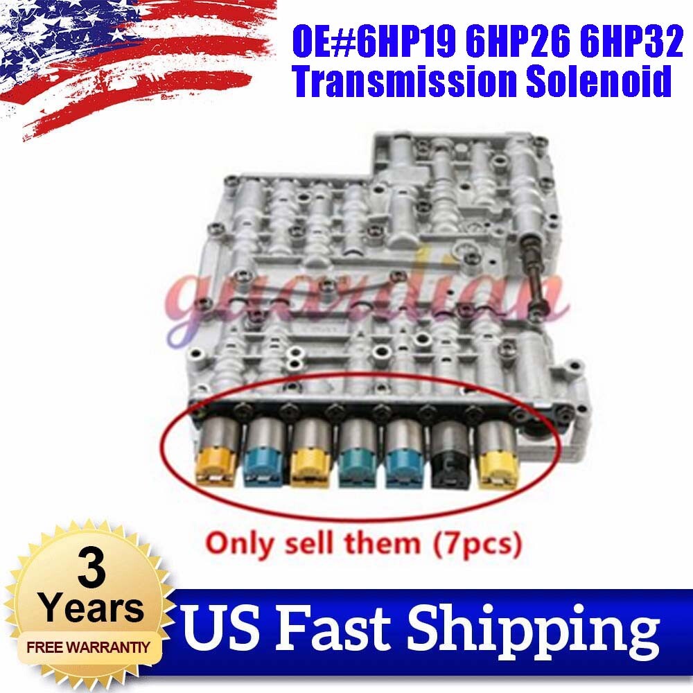 7x 6HP19 6HP26 6HP32 TRANSMISSION SOLENOID KIT For BMW 323i 325i 328i 335d 335i