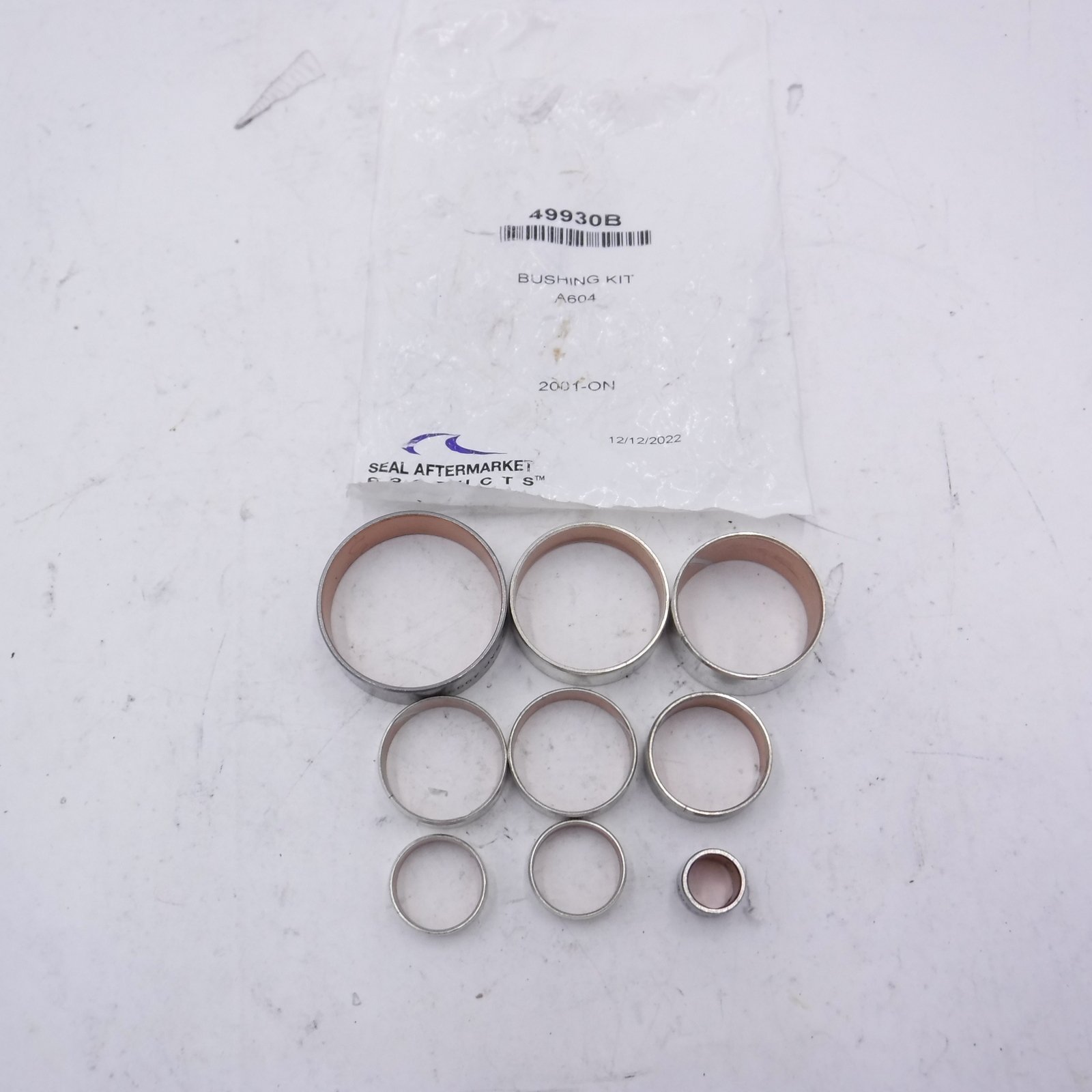 9 Piece Bushing Kit A604 for 2001-2023 Dodge 8 Speed Transmissions ZF 8HP45/50