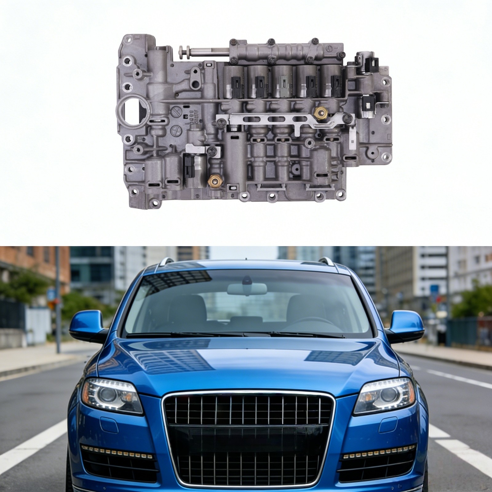 09D325039A Valve Body w/Solenoid Kit Compatible with Q7 Touareg 02-11
