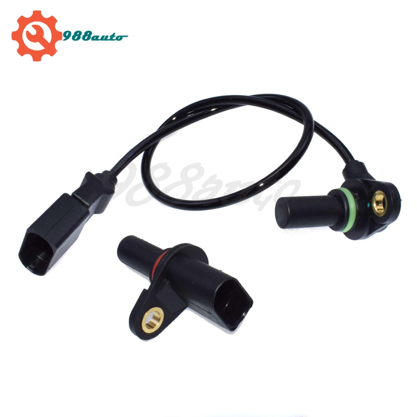 Transmission Input Speed Sensor 2PCS For VW Beetle Golf 1.8L 2.0L 1999-2005 New