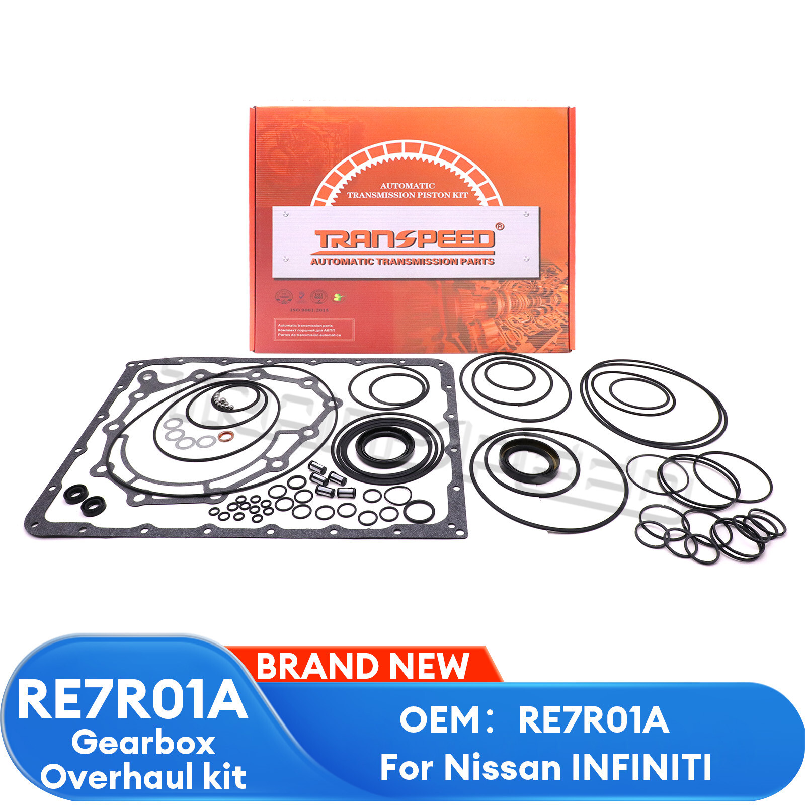 TRANSPEED Transmission JR711E JR710E RE7R01A Overhaul kit Seal For Nissan