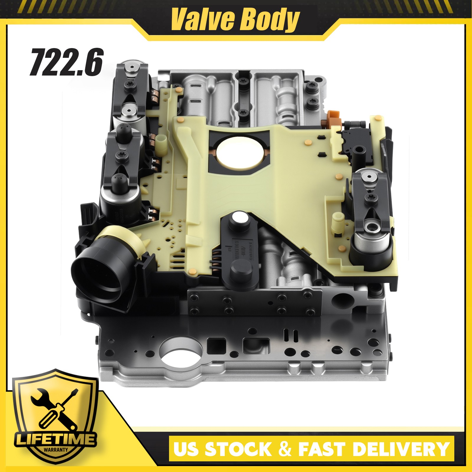 Transmission Valve Body W/ Conductor Plate For Chrysler 300 Dodge Jeep 722.6