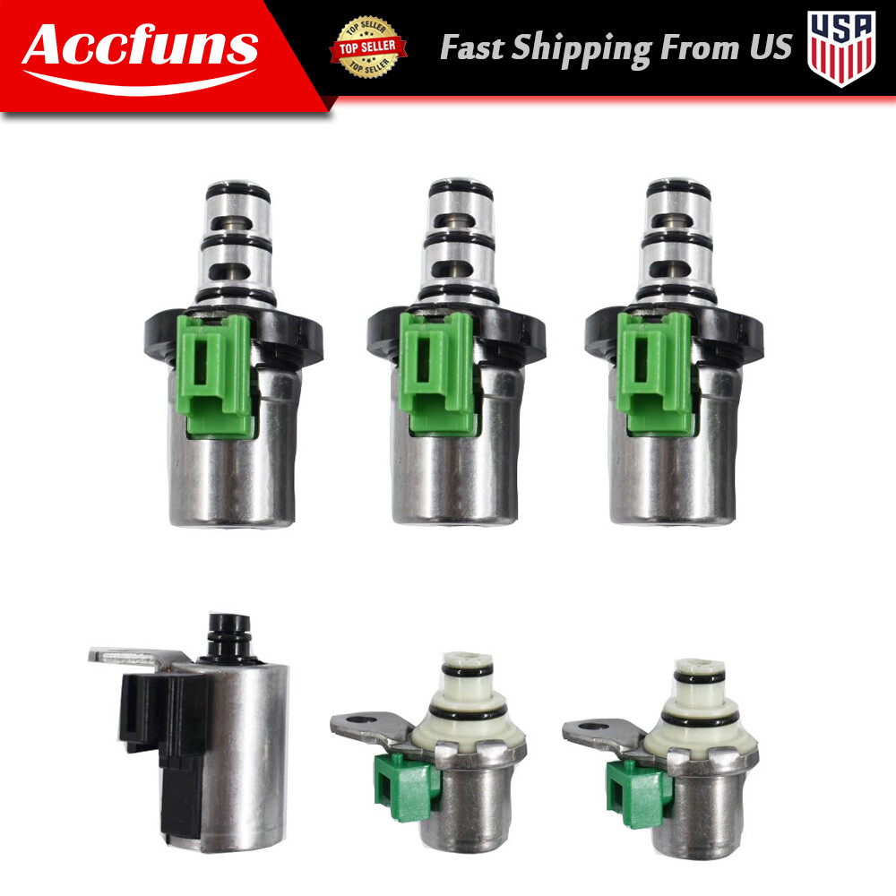 48420K-R 4F27E 6 PCS TRANSMISSION SOLENOID KIT Fit For 2004-2012 Mazda 3 GS