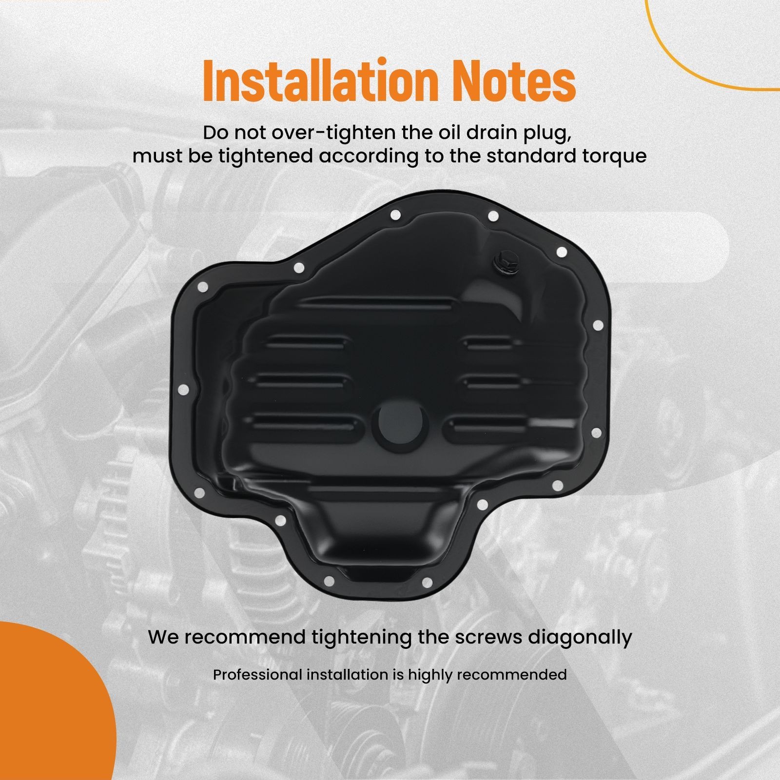 Trans Oil Pan for Hyundai Accent Elantra Kona 2018-2020 452802F000