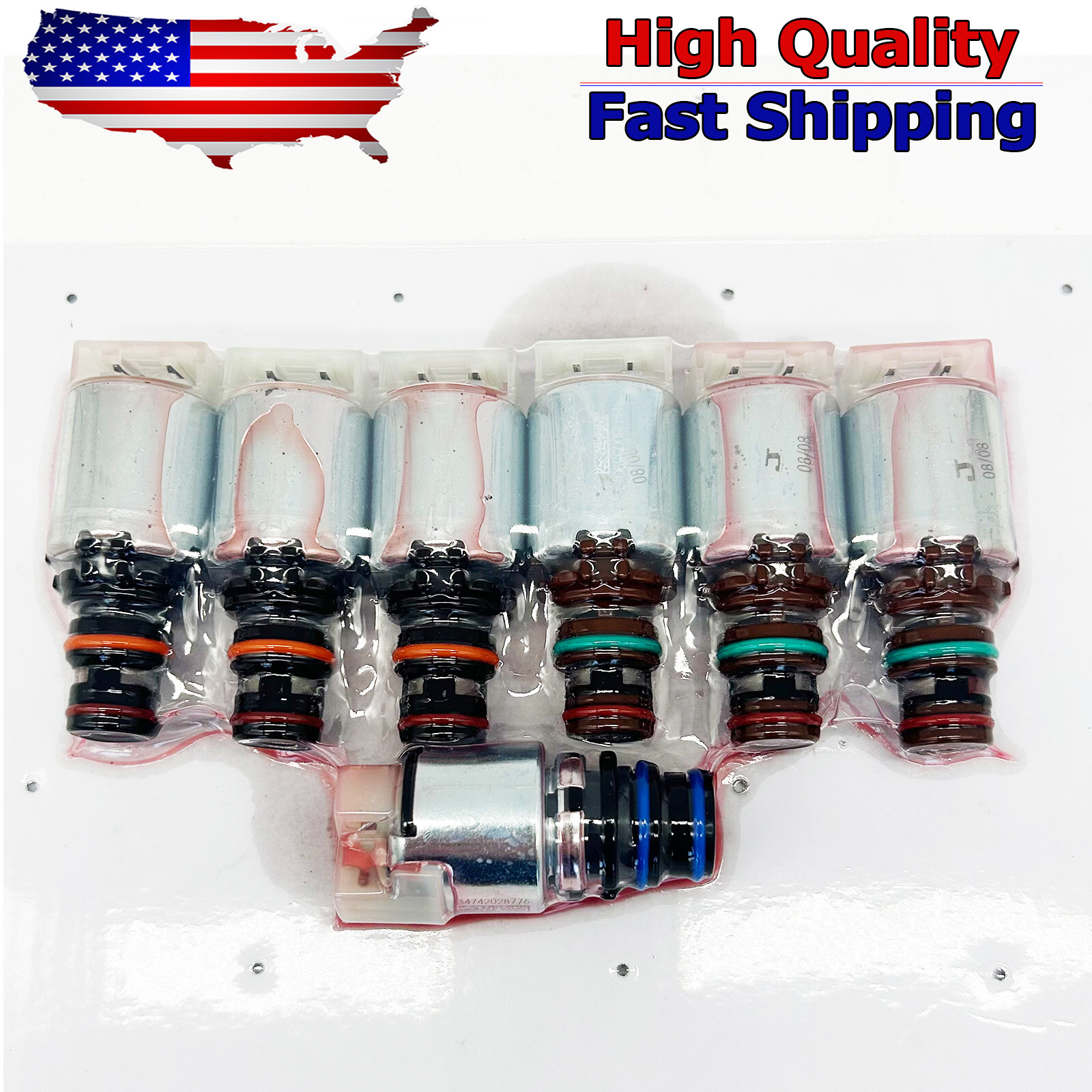 6R80 Transmission Solenoid Kit For Ford F-150 Expedition Navigator Mustang OEM