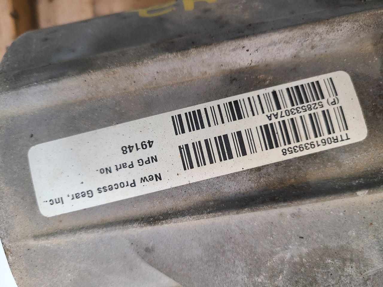 2006 – 2012 Dodge 1500 Pickup Transfer Case Model NV243 Electric Shift