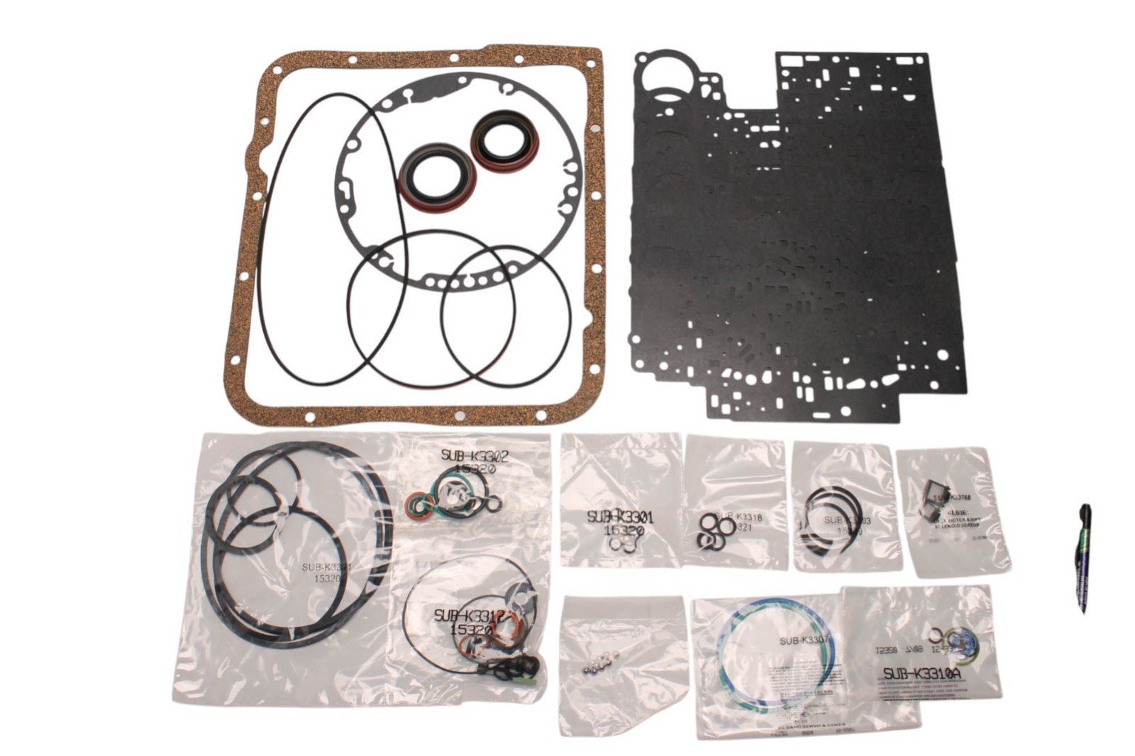 KP33900G – 4L60E 4L65E, TRANSMISSION OVERHAUL KIT, REBUILD KIT, 1997-2003