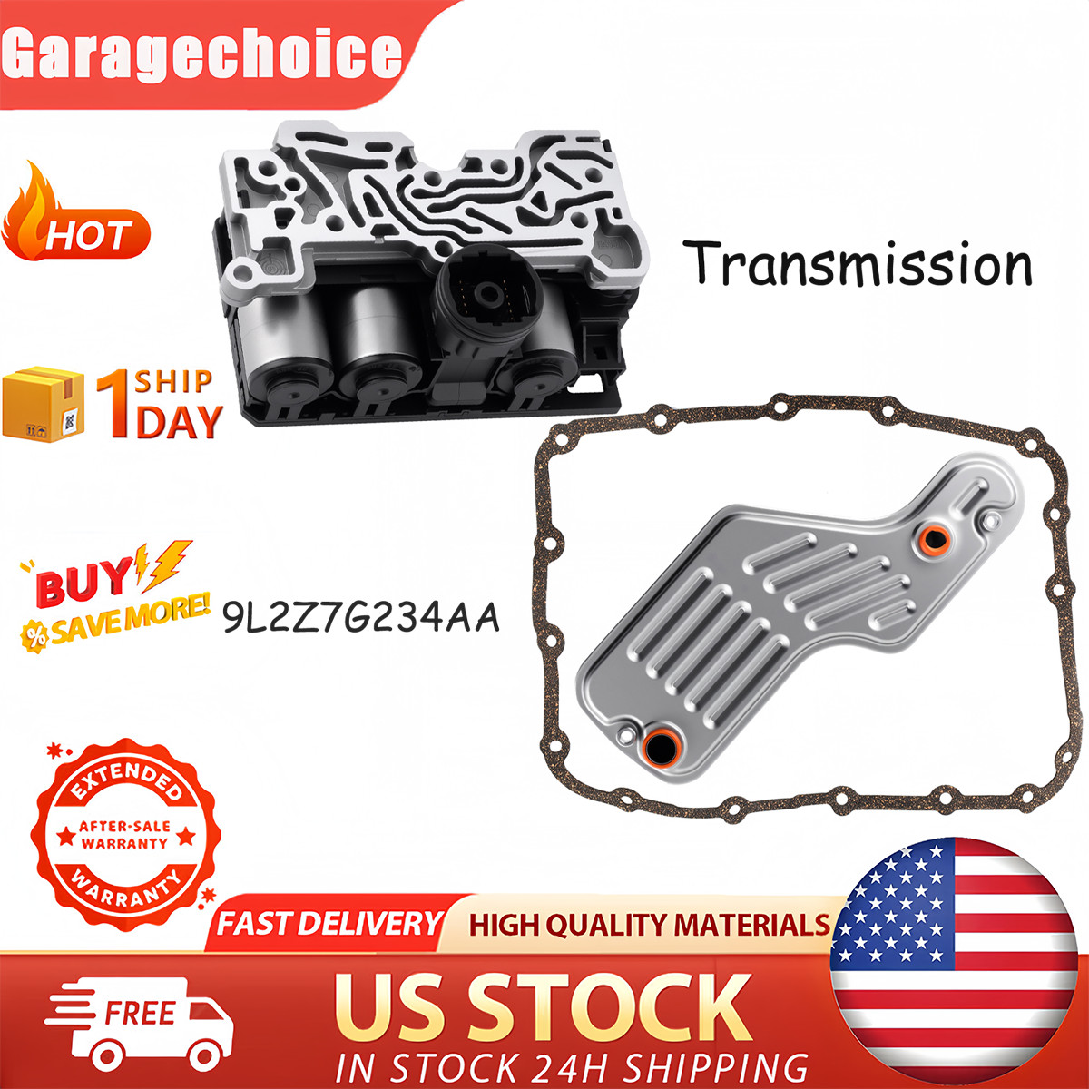 Transmission Shift Solenoid Filter Kit Fits 02-UP Aviator Everest Lincoln Falcon