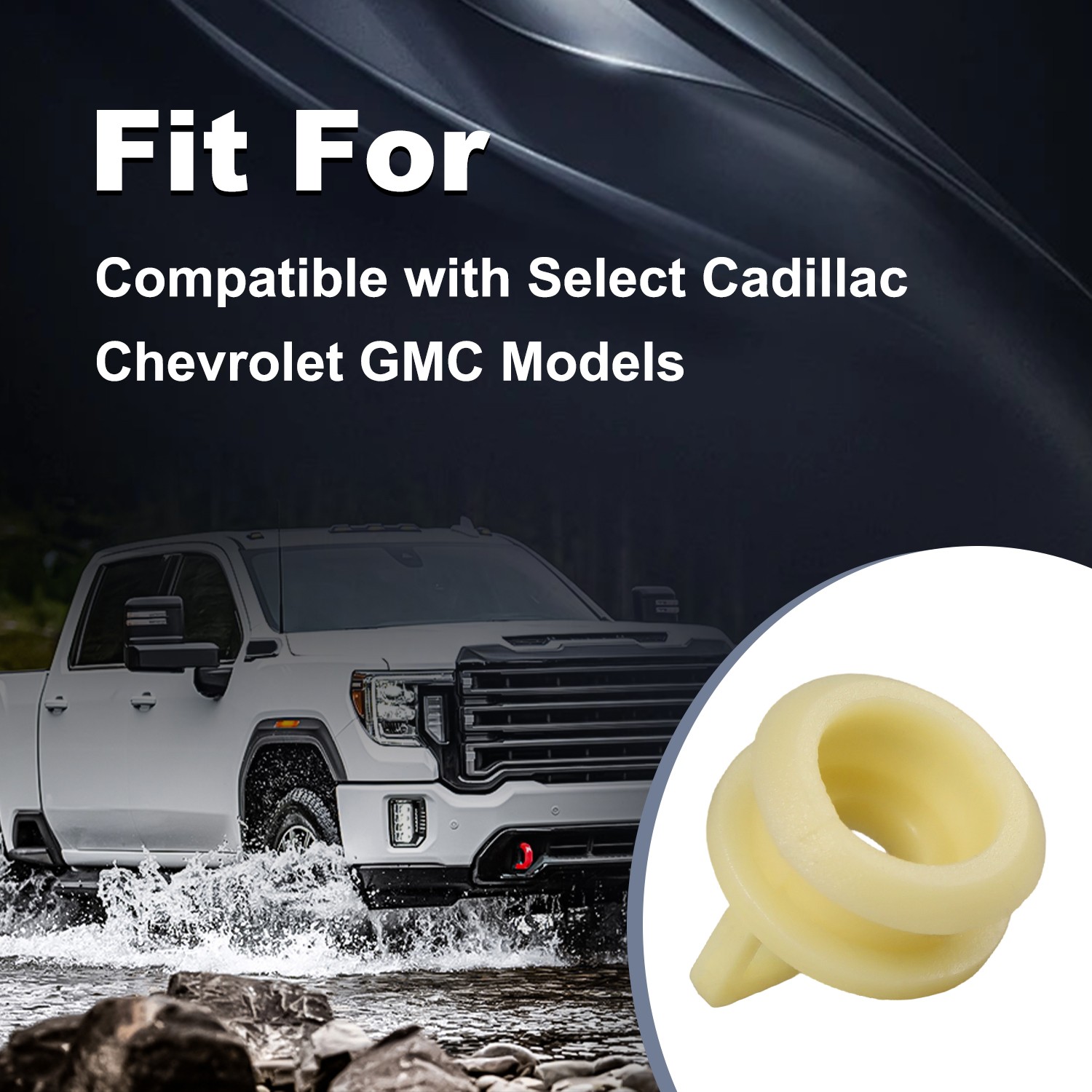 2x Auto Shifter Cable Linkage Bushing Rubber for Silverado 1500/2500/3500 Chevy