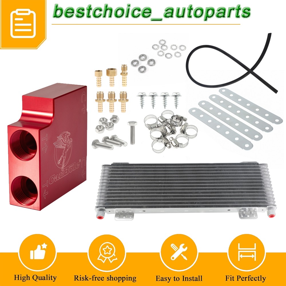 Thermal Bypass Valve & Cool Transmission Cooler Max 40,000 Kit For 68RFE /69ASRC