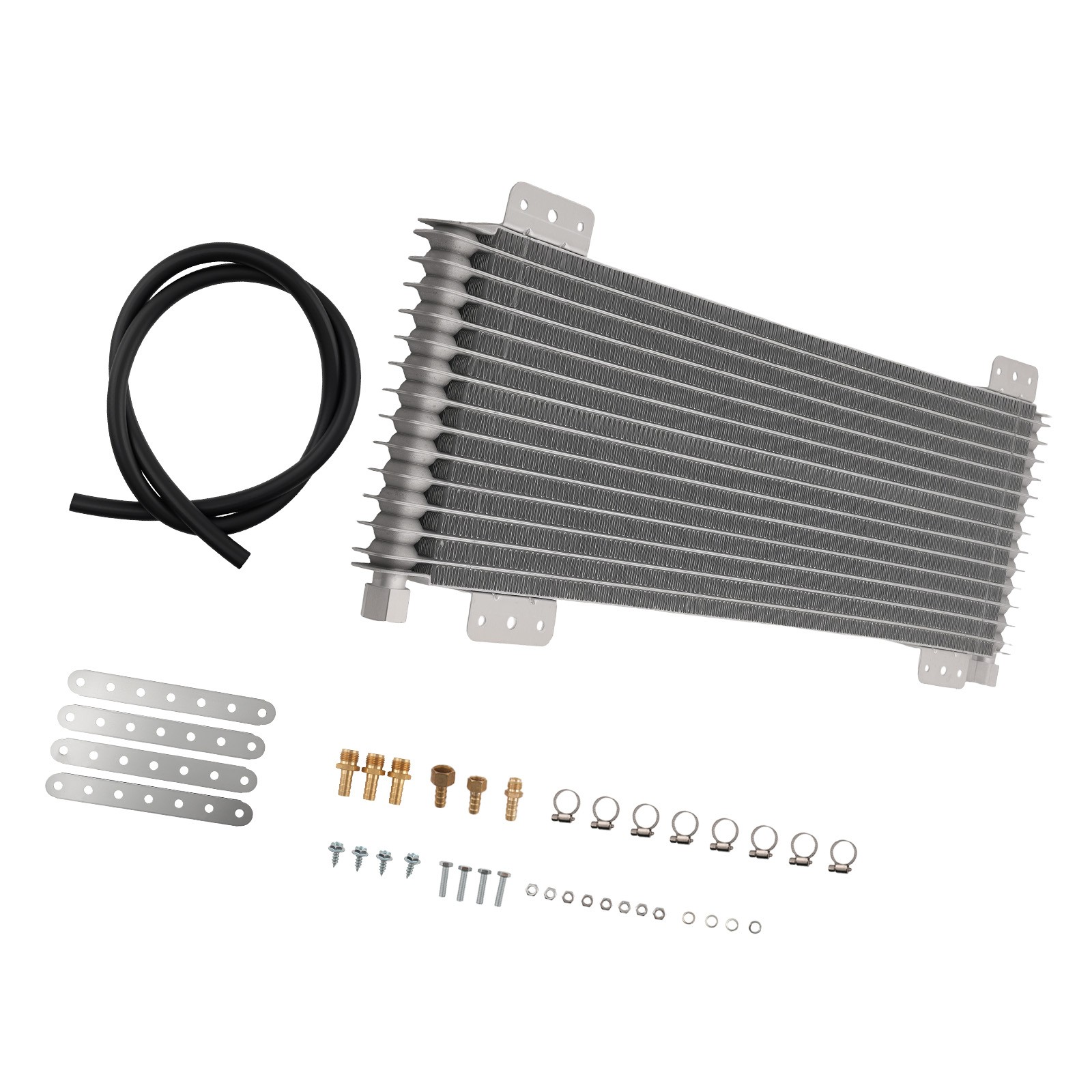 Front Mount HD Transmission Oil Cooler for 40K GVW Trucks LPD47391 Steel Kit