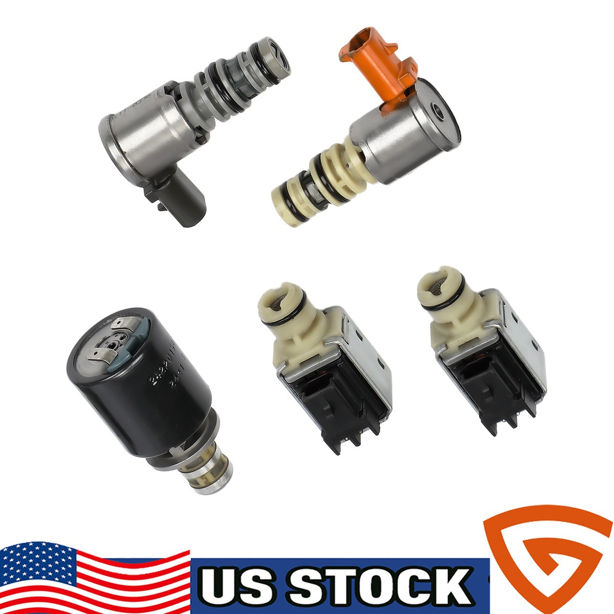Transmission Master Solenoid Kit For GMC Chevy Silverado 1500 TCC/PWM Solenoid