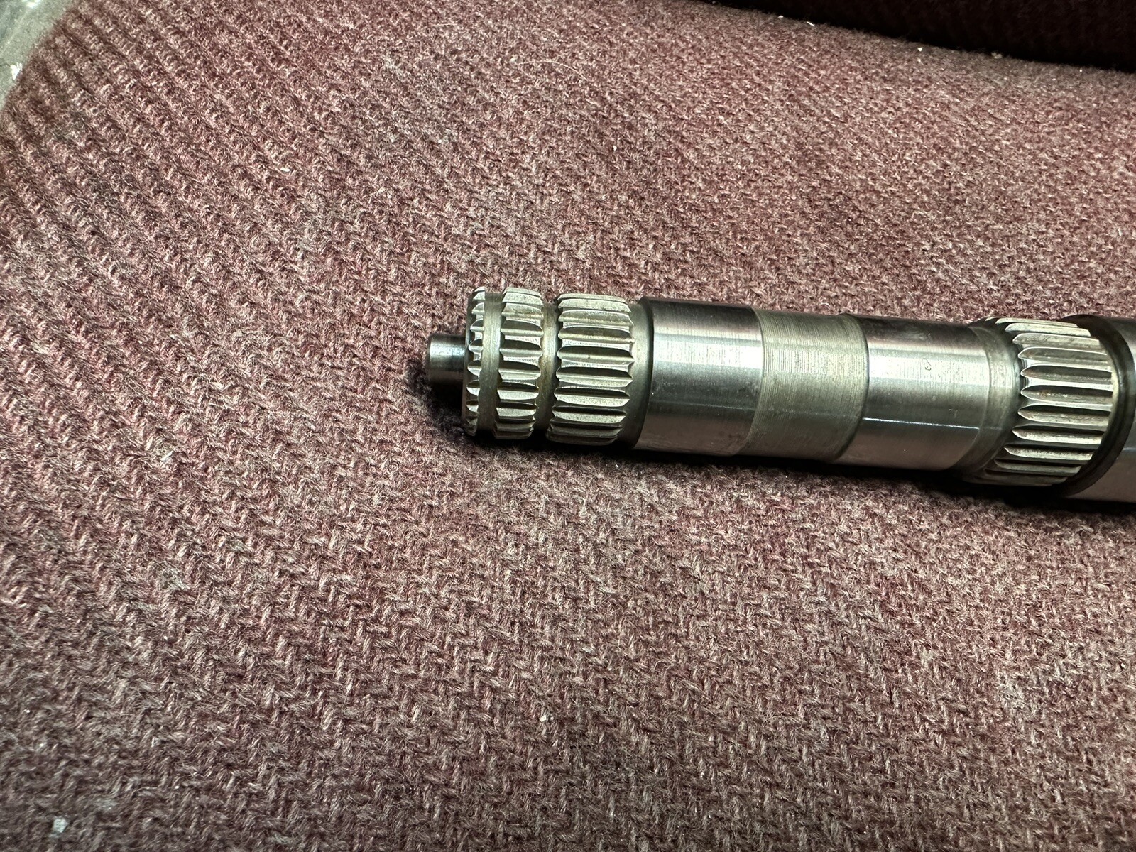 JEEP A904 TF6 OUTPUT SHAFT 4X4 23 NEW 1-3/4 LONG SPLINE 12-1/4 TOTAL LG .345 DIA