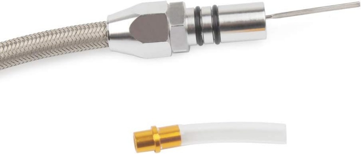 Stainless Braided Transmission Dipstick for Chevy TH-350/TH-400 – Modern Design