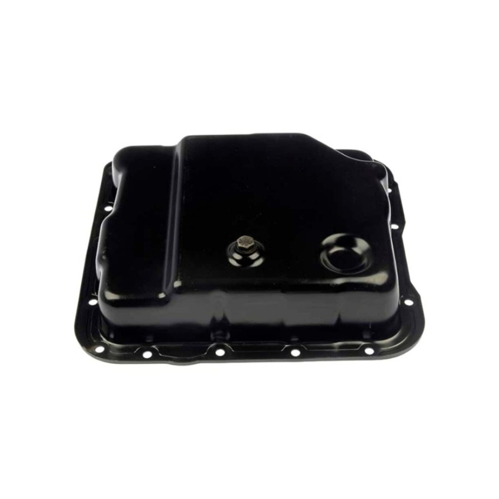 For GMC C1500/K1500 Suburban 1999 Transmission Pan With Drain Plug | Steel Black