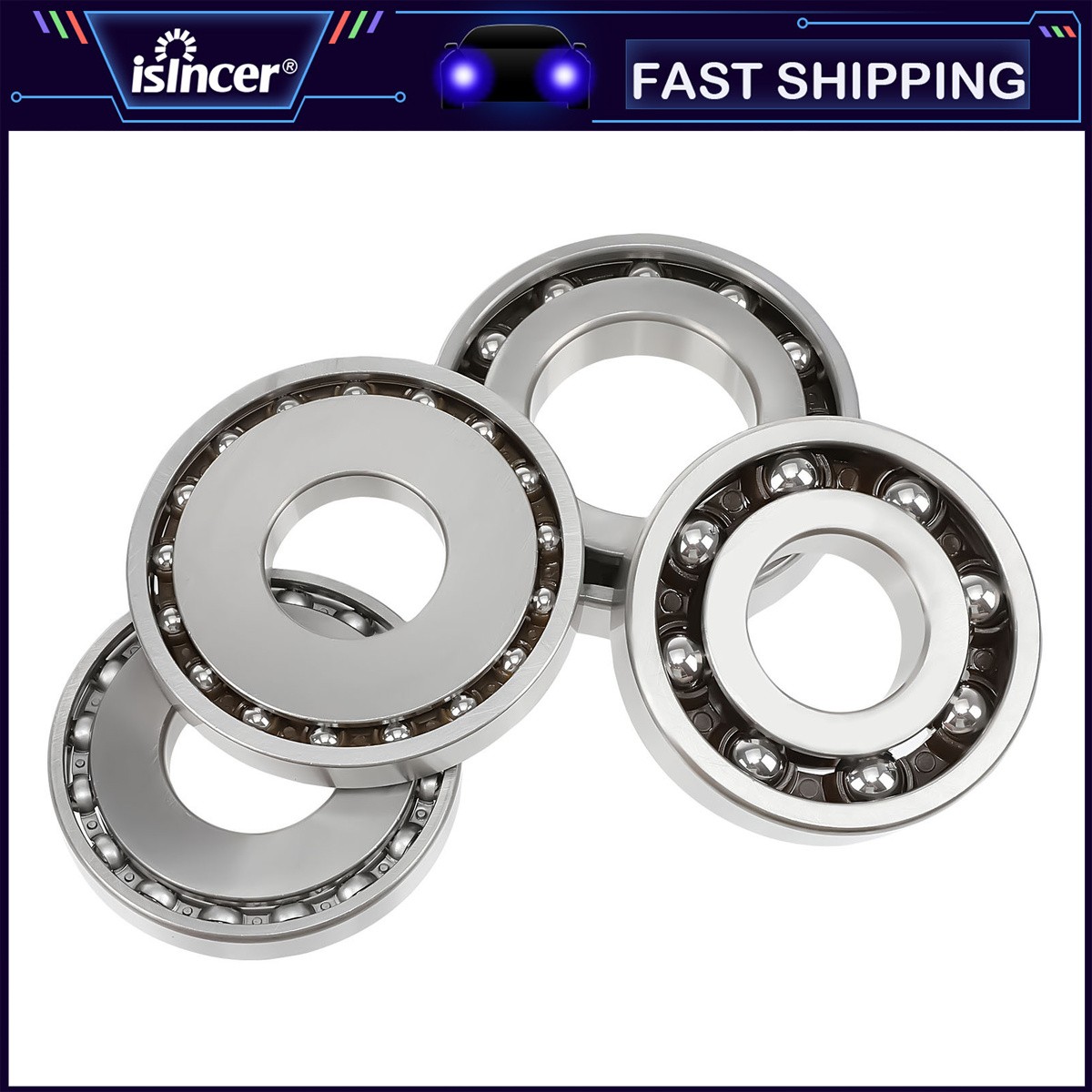 CVT Automatic Transmission Pulley Bearing Kit 4PCS for Toyota Lexus B49-12UR